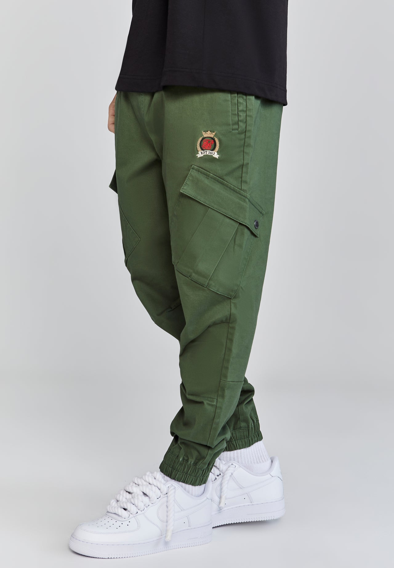 Green Khaki Cargo Pants