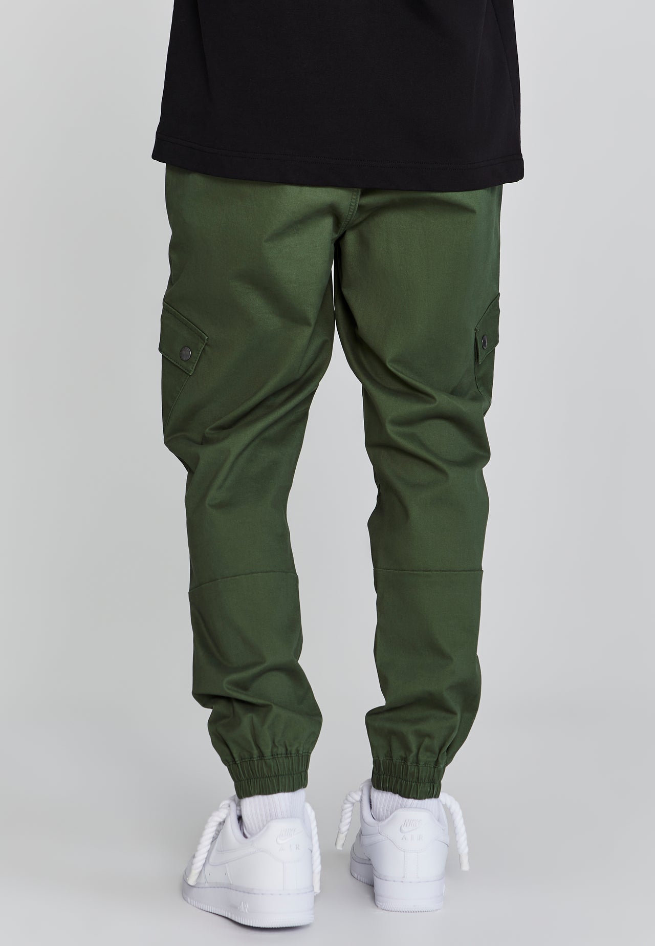 Green Khaki Cargo Pants (3)