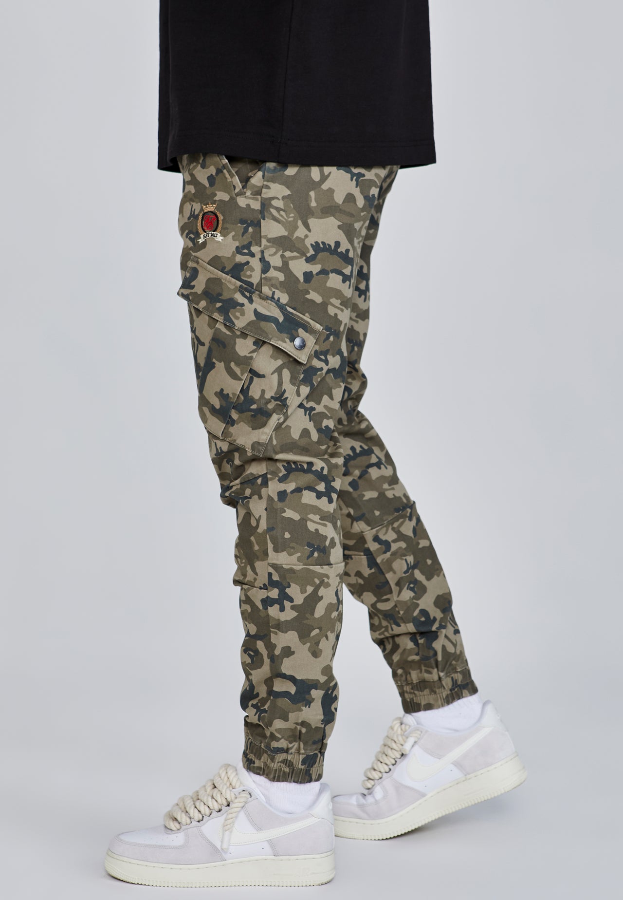 Green Camo Cargo Pants (2)