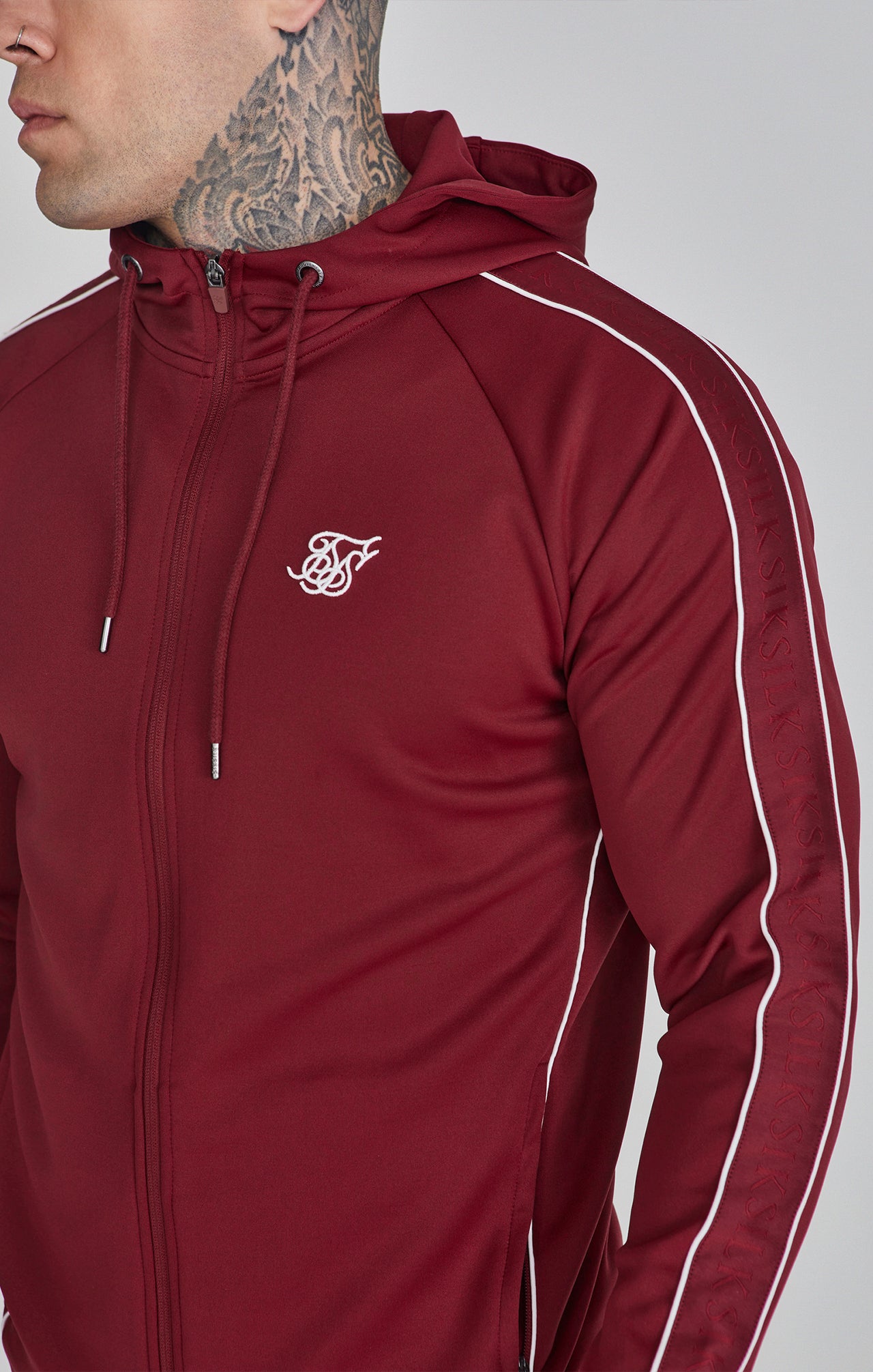 Burgundy Hoodie and Joggers Set (2)