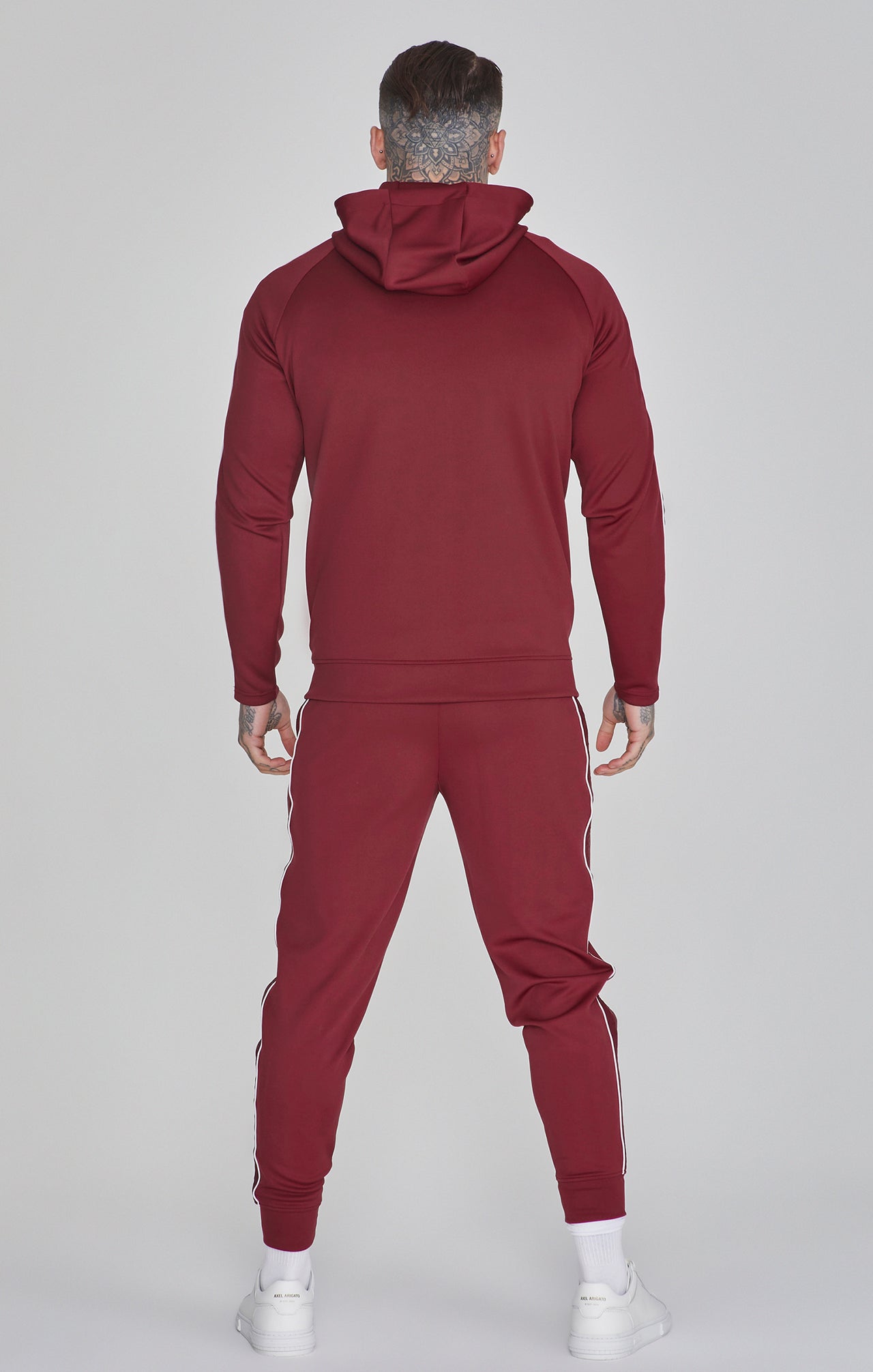 Burgundy Hoodie and Joggers Set (4)