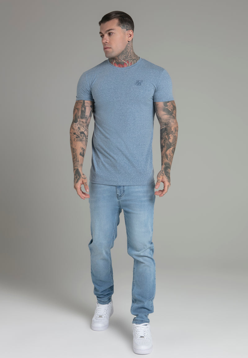 Blue Marl T-Shirt (1)