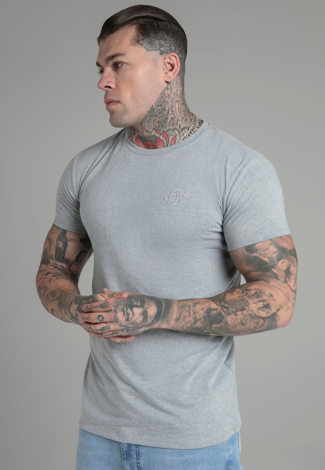 Grey Marl T-Shirt