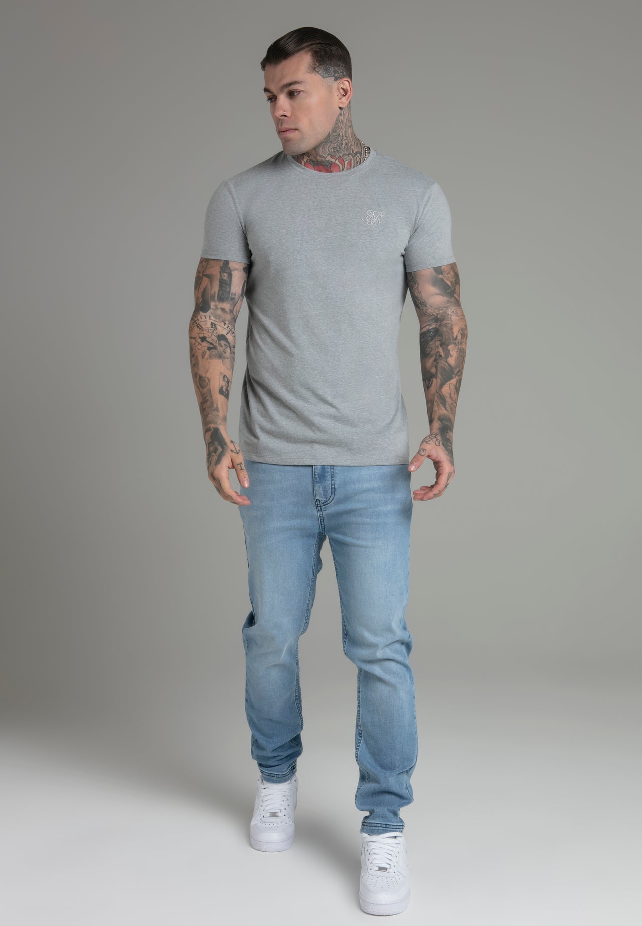 Grey Marl T-Shirt (1)