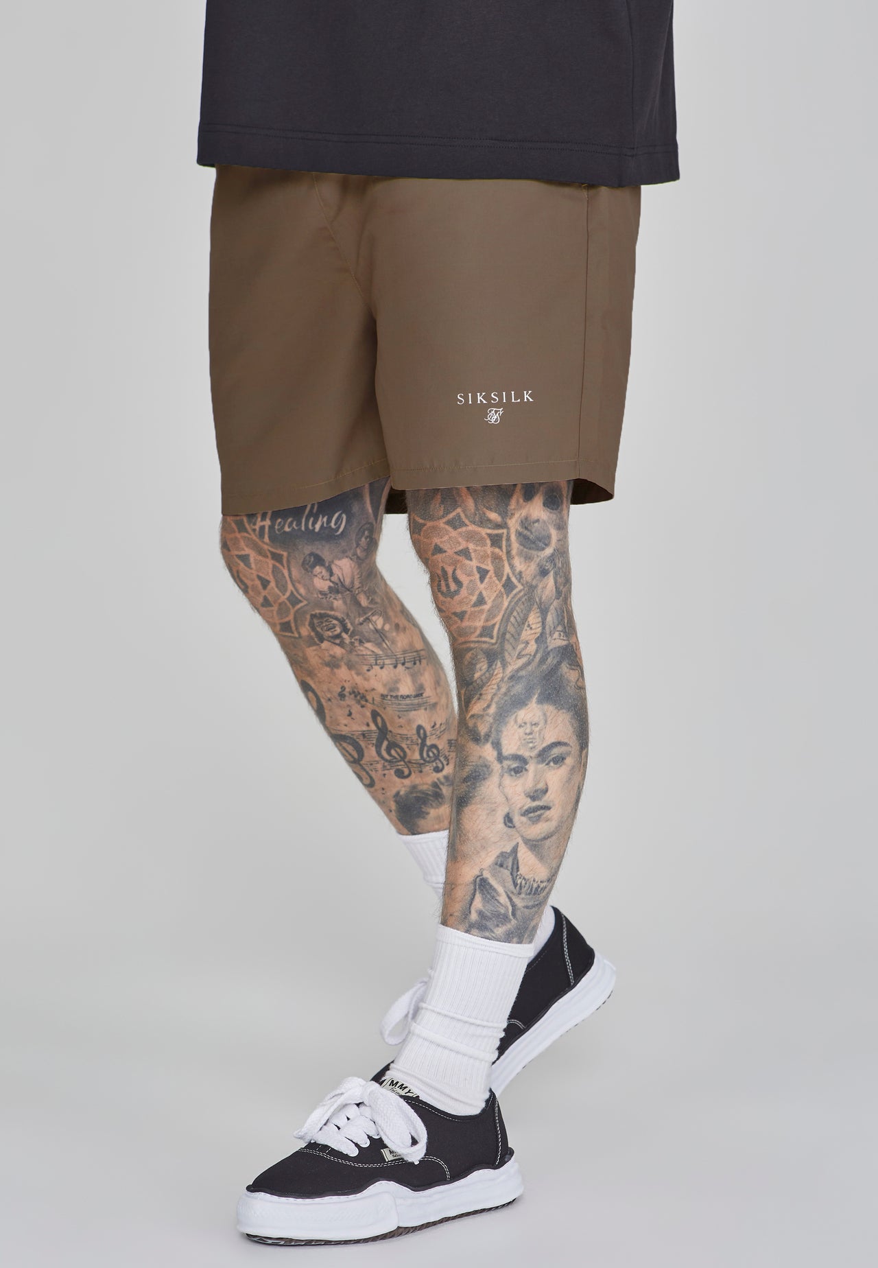 Brown Swim Shorts