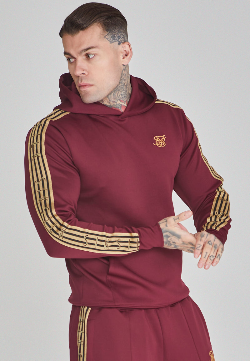 Burgundy Overhead Hoodie