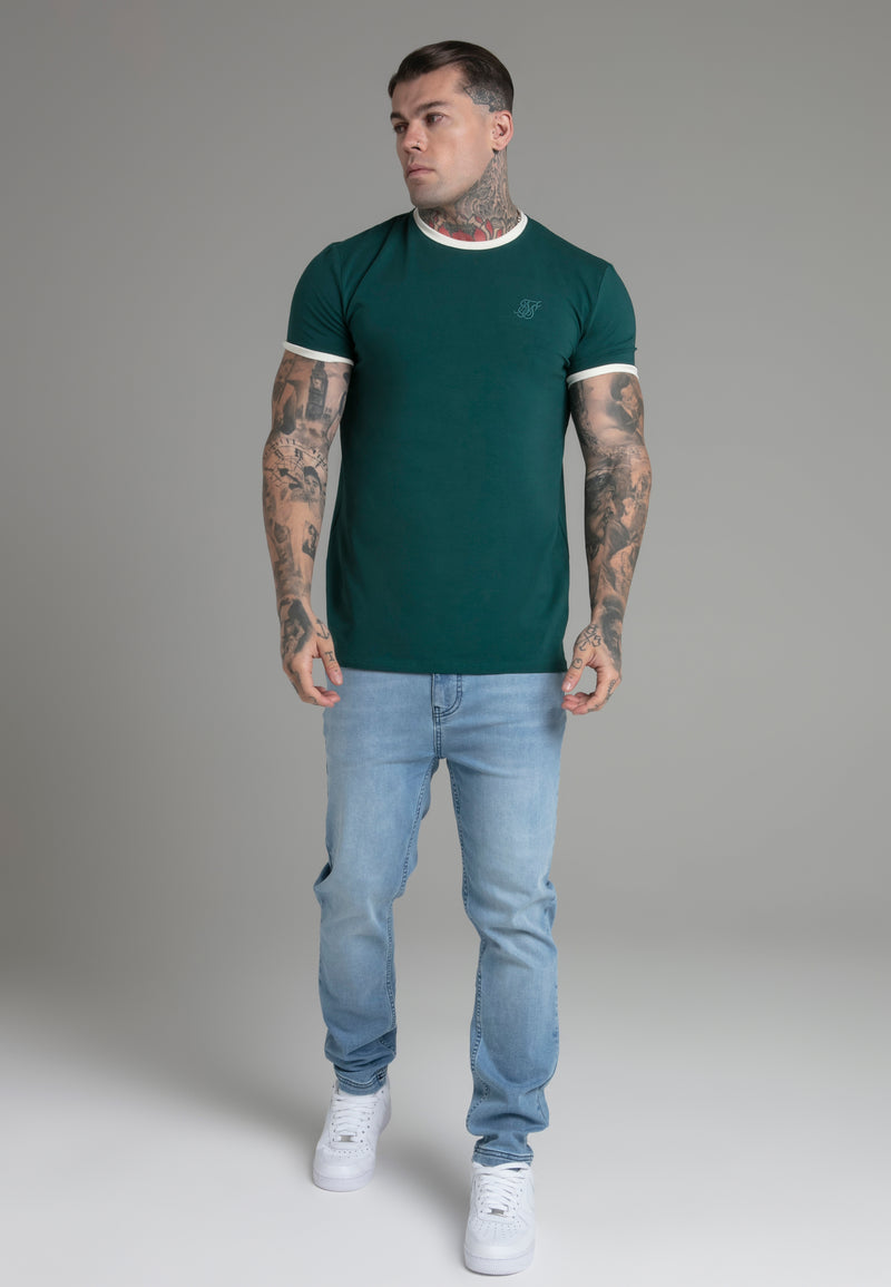 Green Ringer T-Shirt (1)