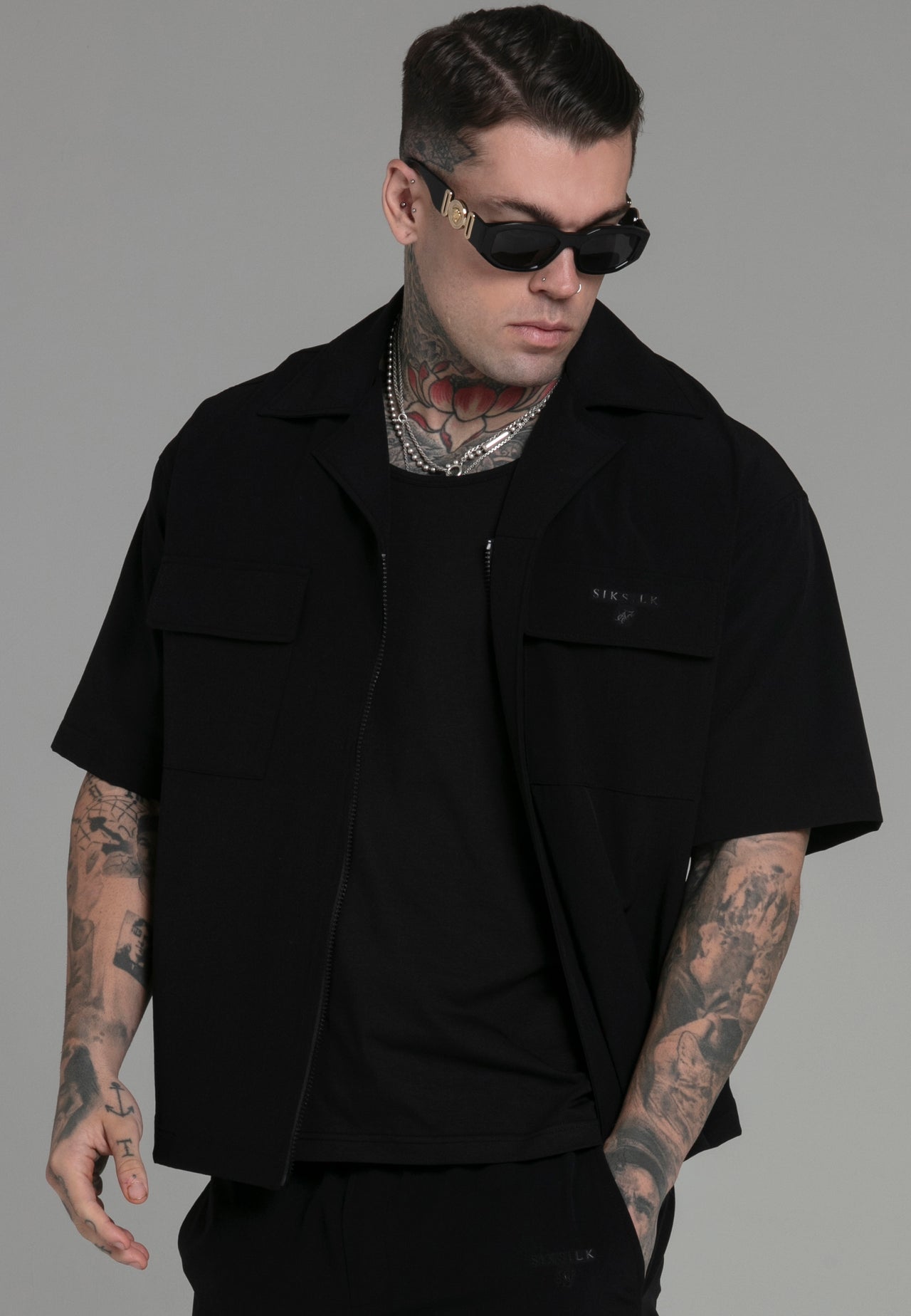 Black Utility Shirt