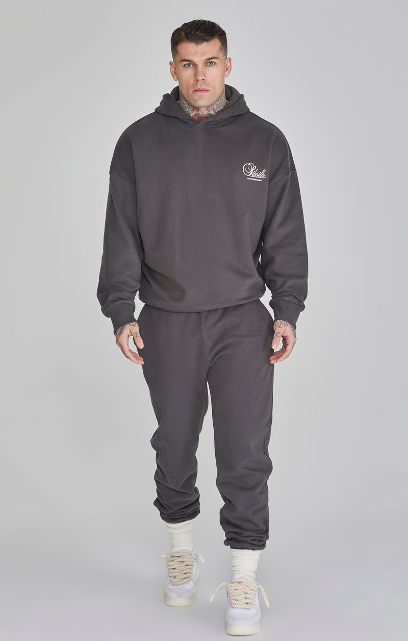 Grey Graphic Hoodie (1)