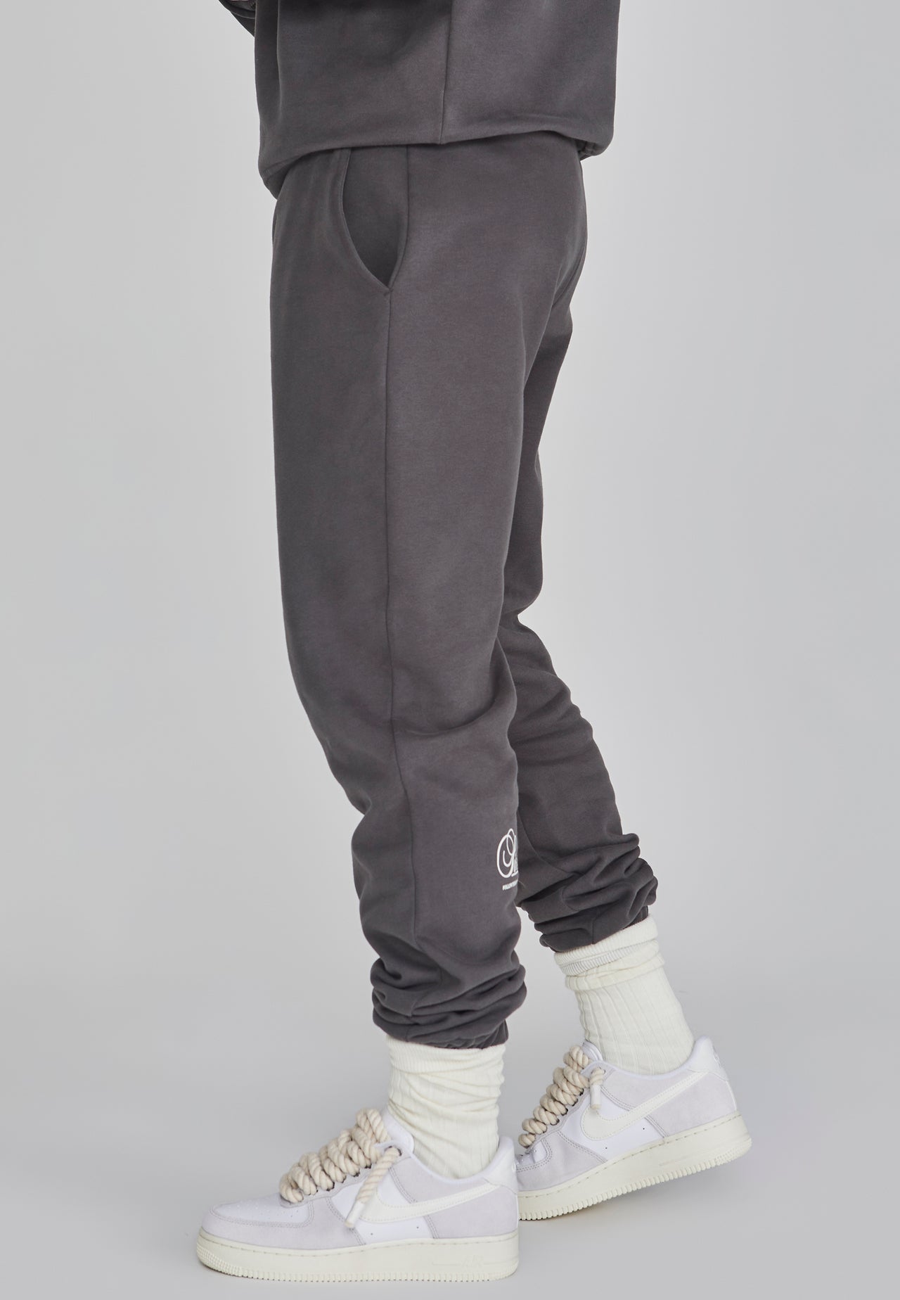 Grey Graphic Joggers (2)