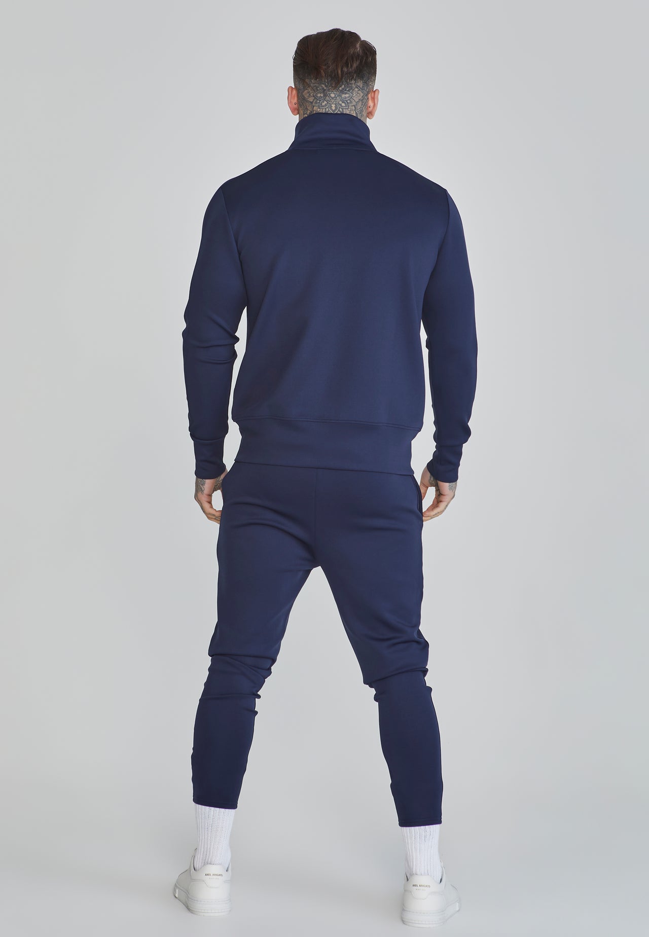 Navy Essentials Poly Track Top (4)