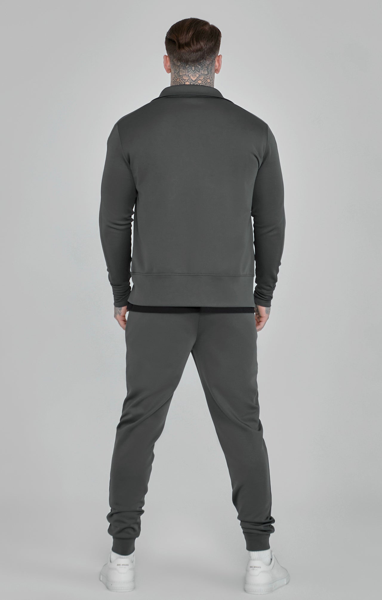 Grey Essentials Poly Track Top (4)