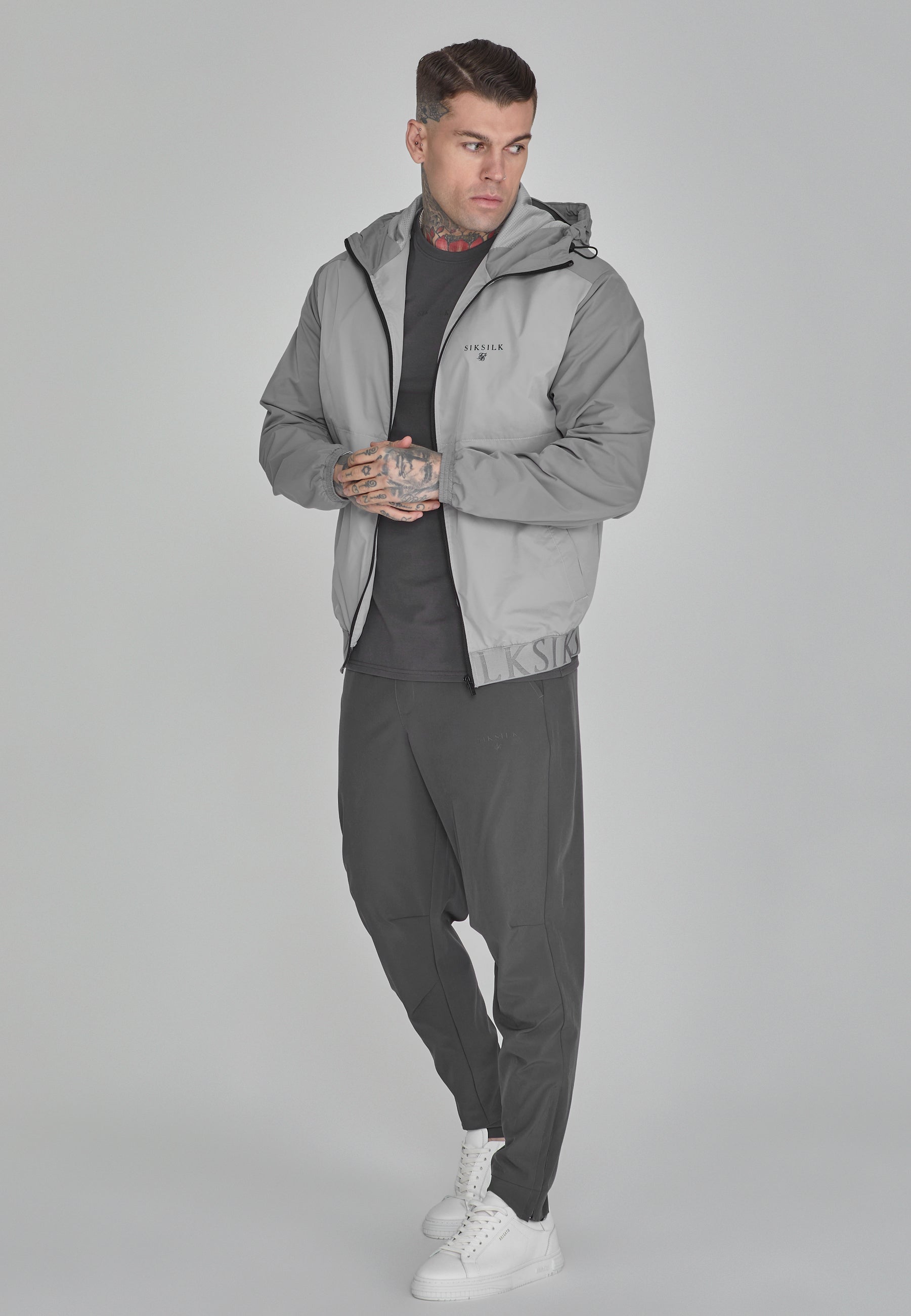 ジャケット・アウター SANSANGEA WINDBLOCK JACKET : GREY 3L WINDBLOCK JACKET [BLUE CHARCOAL] - SAN SAN GEAR