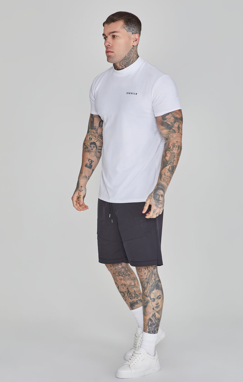 White Muscle Fit T-Shirt (1)