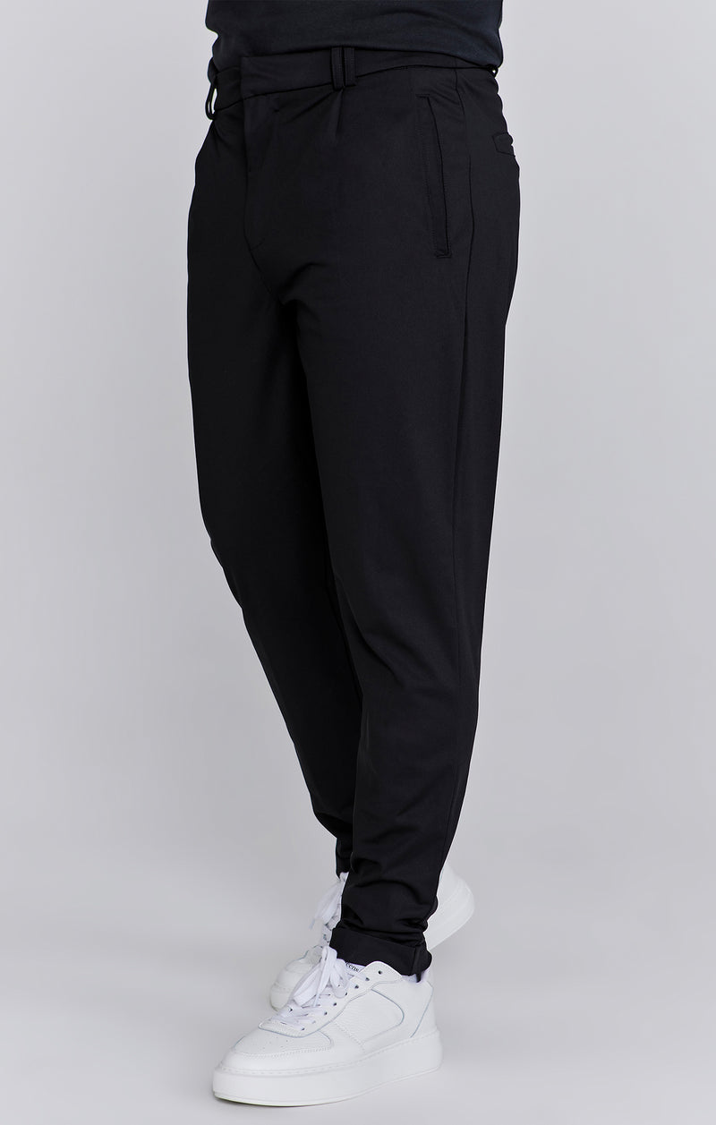 Black Smart Chinos