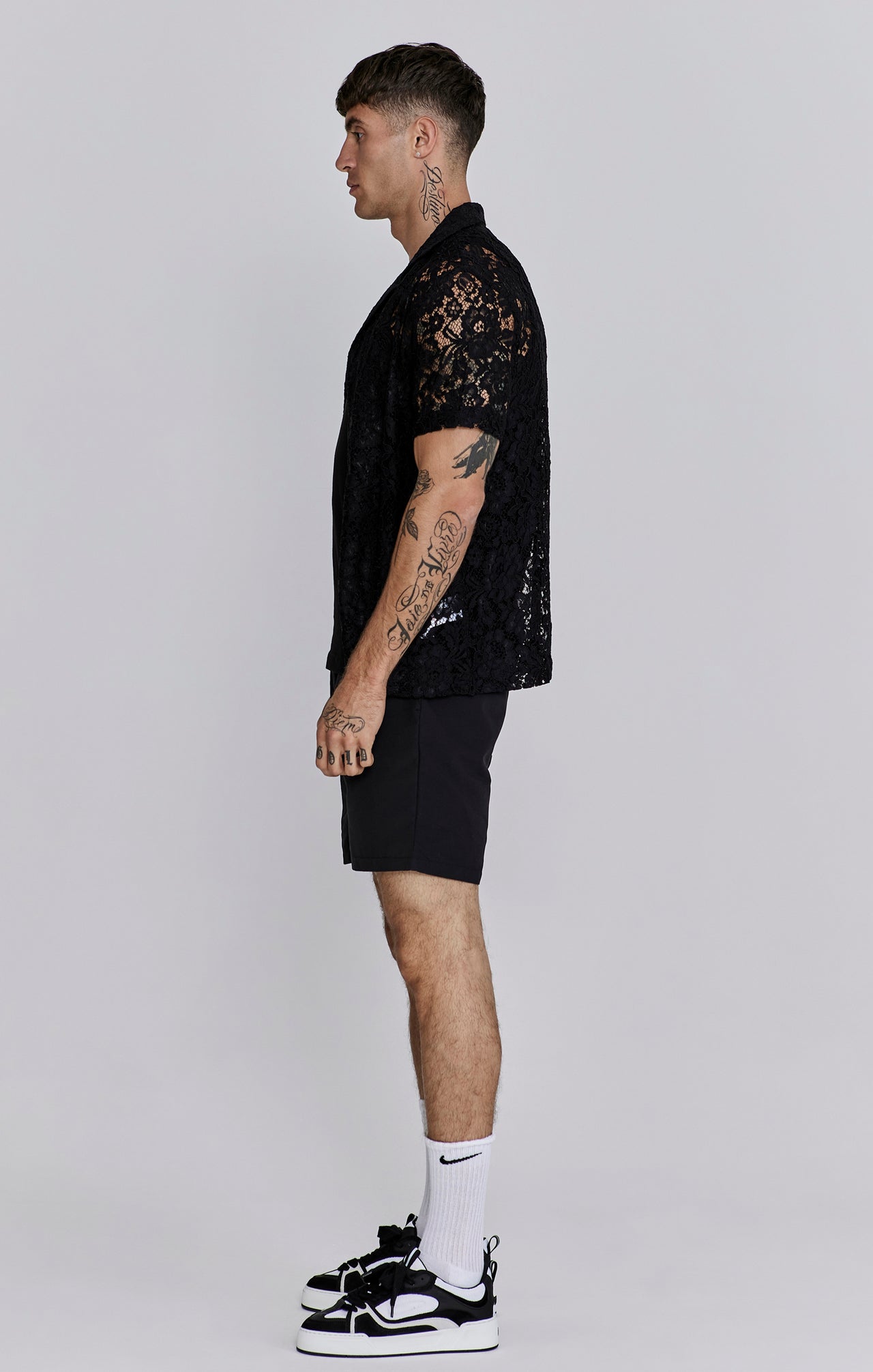 Black Lace Resort Shirt (3)