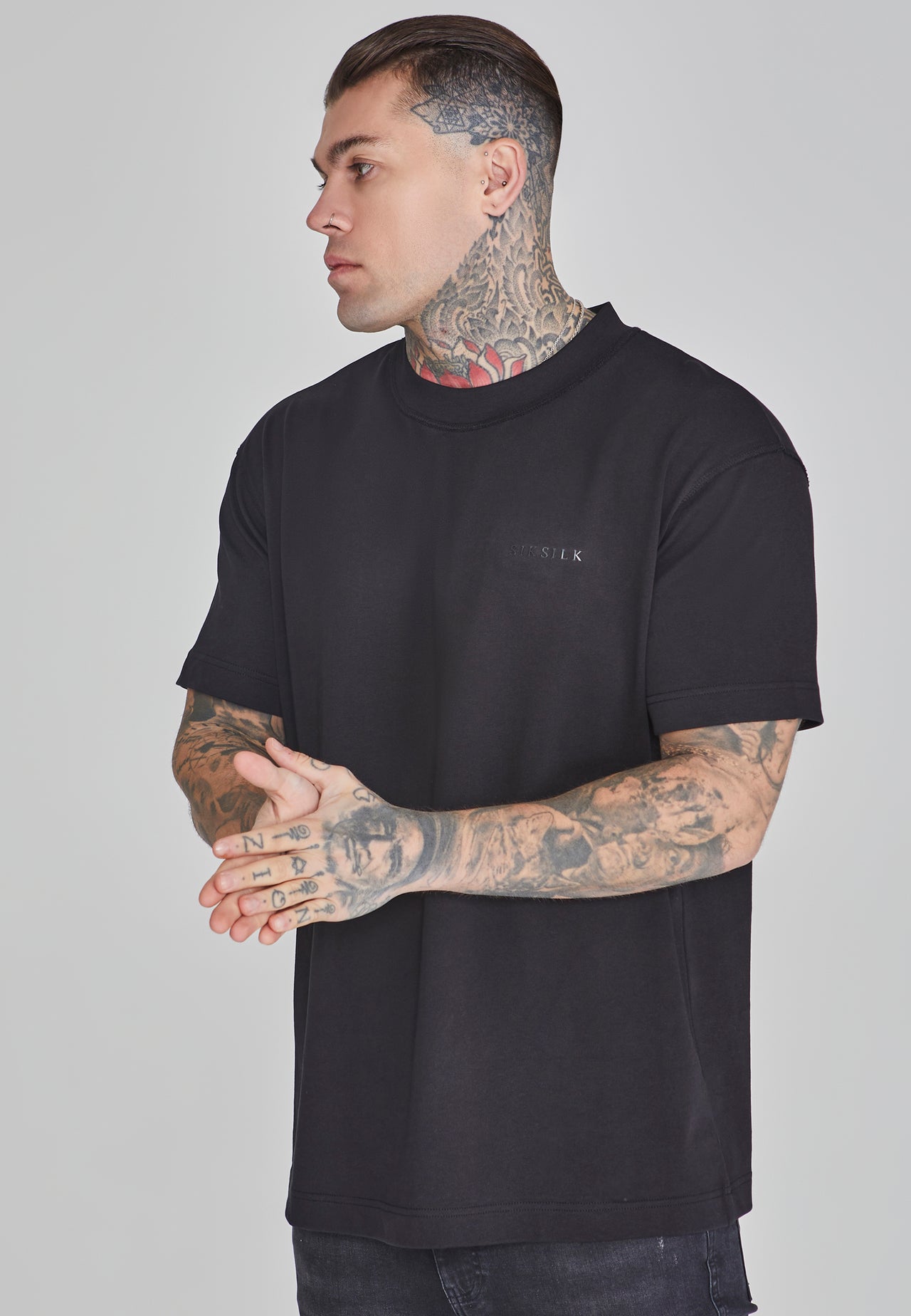 Black Oversized T-Shirt