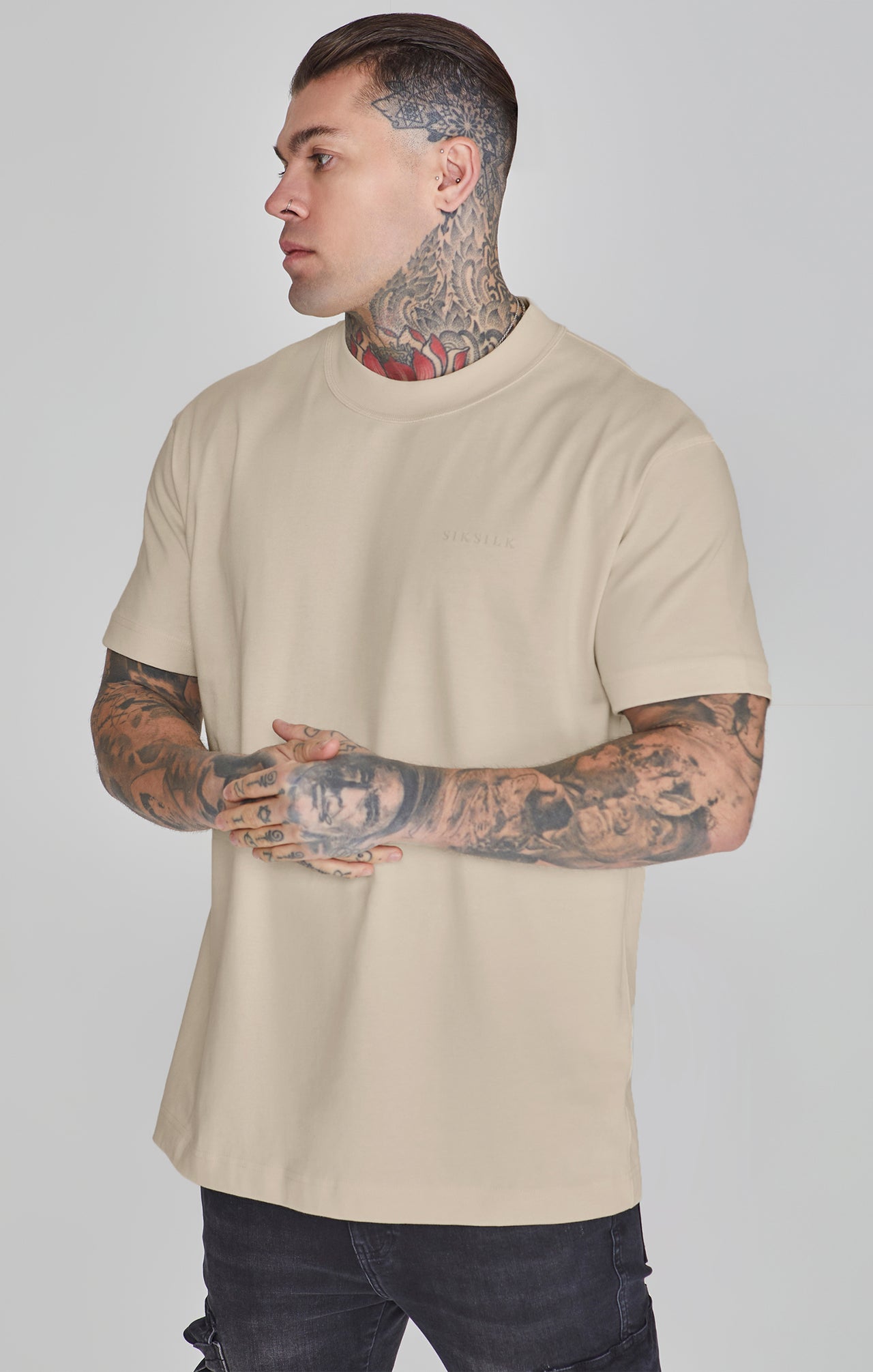 Beige Oversized T-Shirt