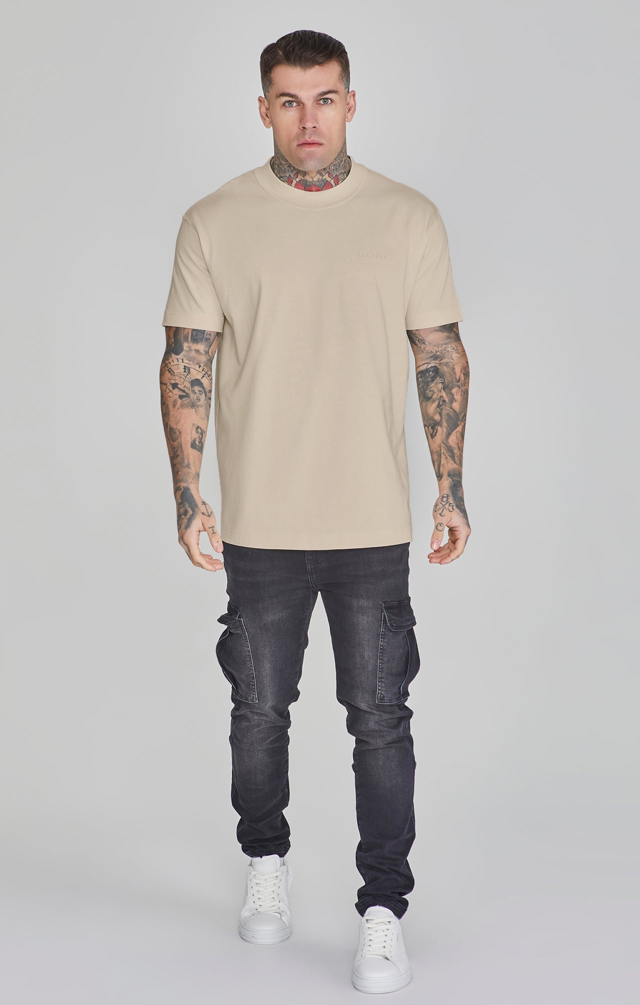 Beige Oversized T-Shirt (1)