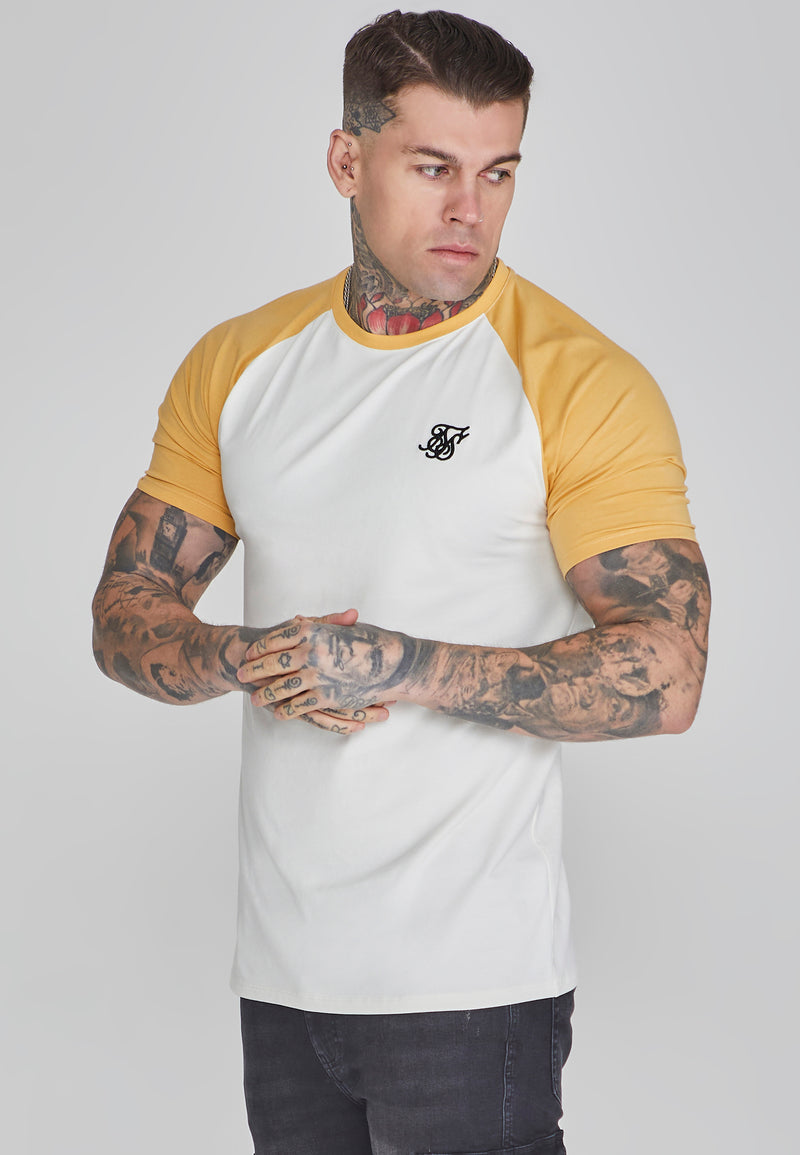 Ecru Yellow Raglan T-Shirt