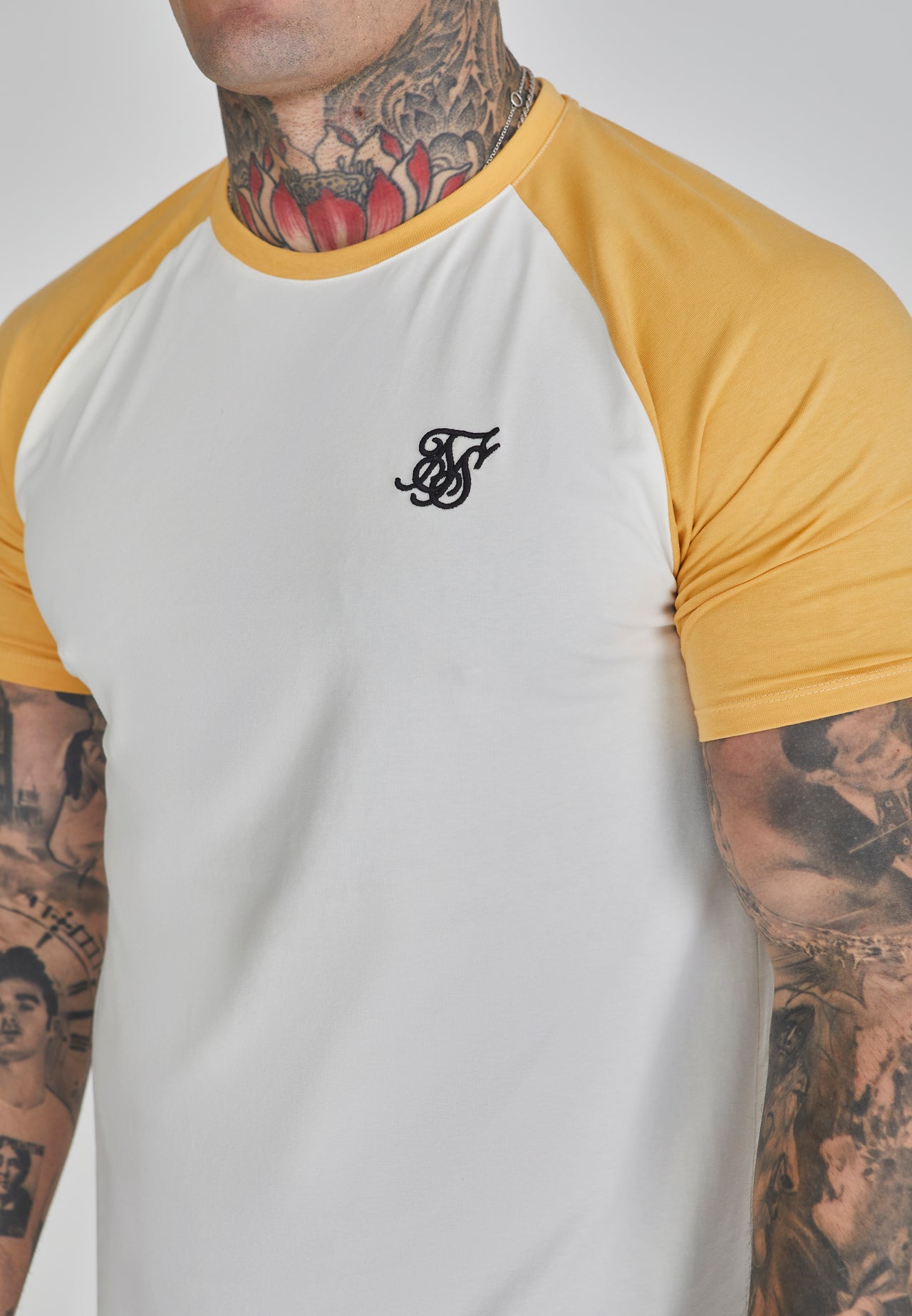 Ecru Yellow Raglan T-Shirt (2)