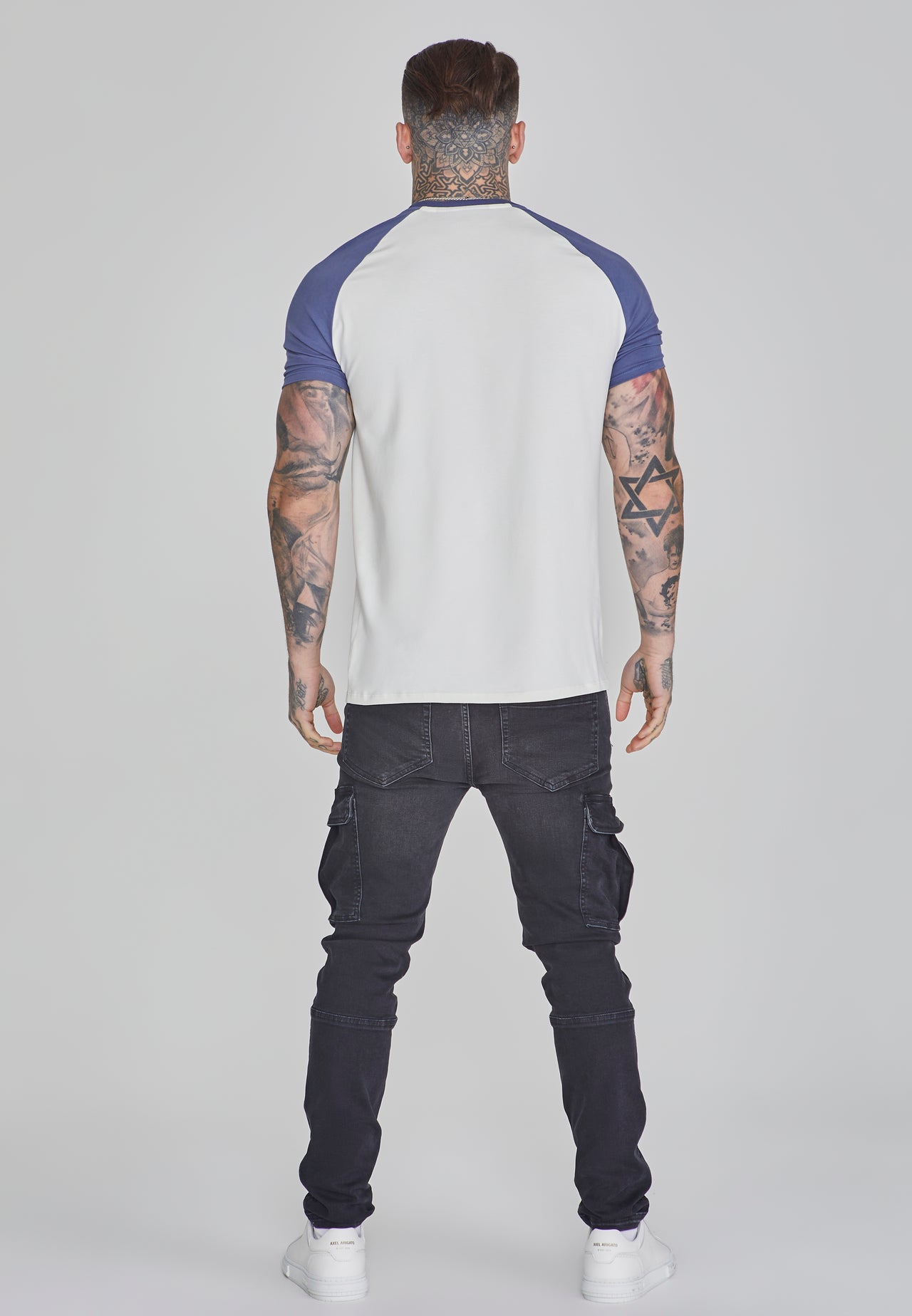 Ecru Blue Raglan T-Shirt (4)