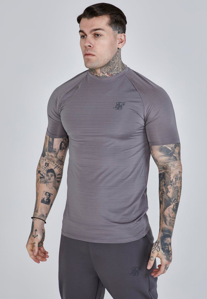 Grey Muscle Fit T-Shirt