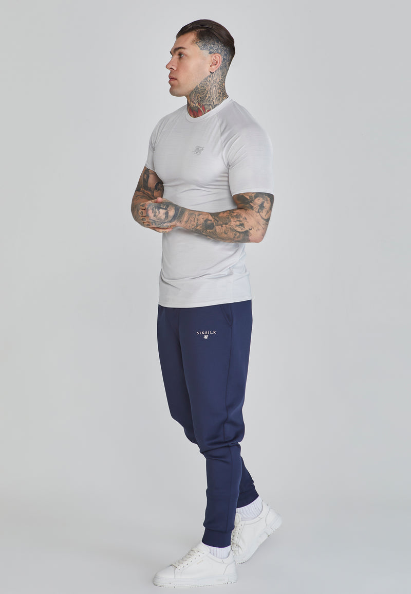 Grey Muscle Fit T-Shirt (1)