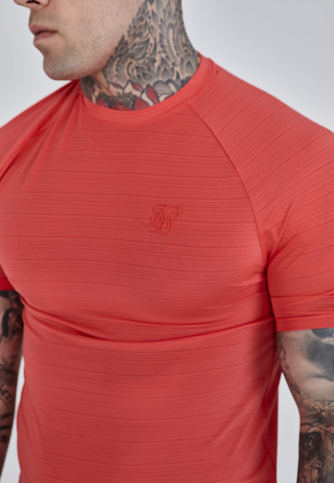 Orange Muscle Fit T-Shirt (2)