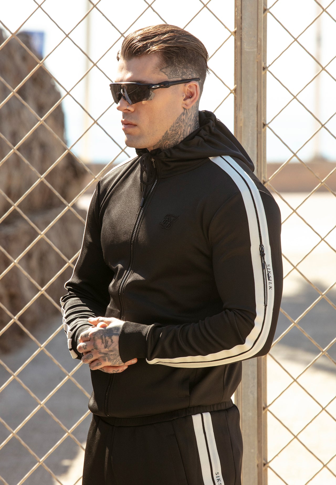Black Full Zip Hoodie