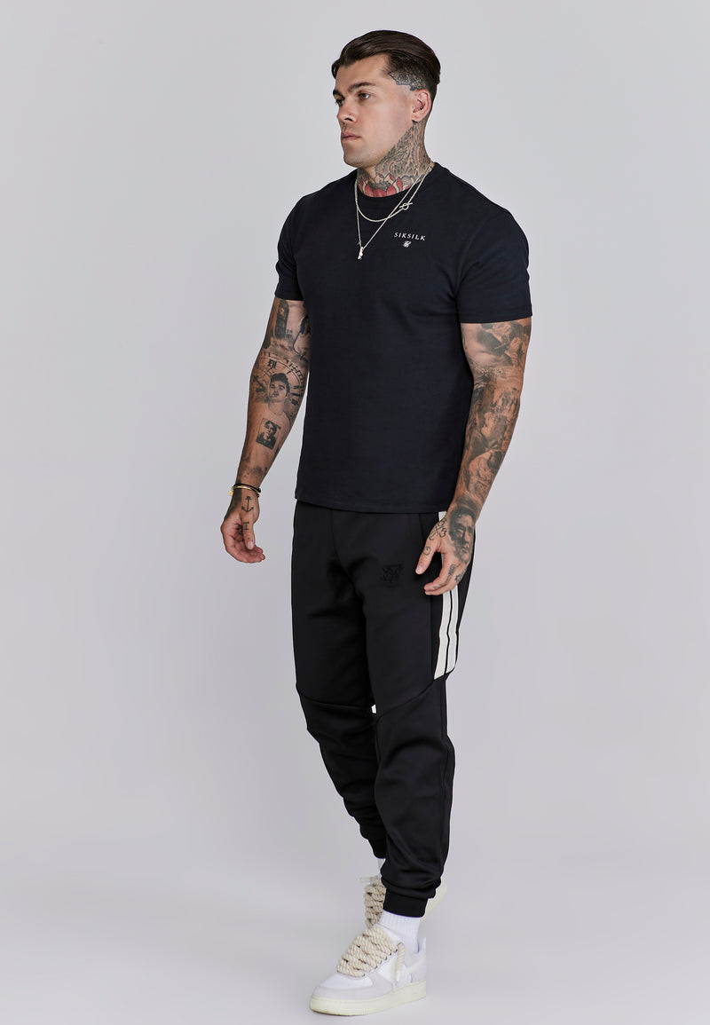 Black Relaxed Fit Joggers (1)