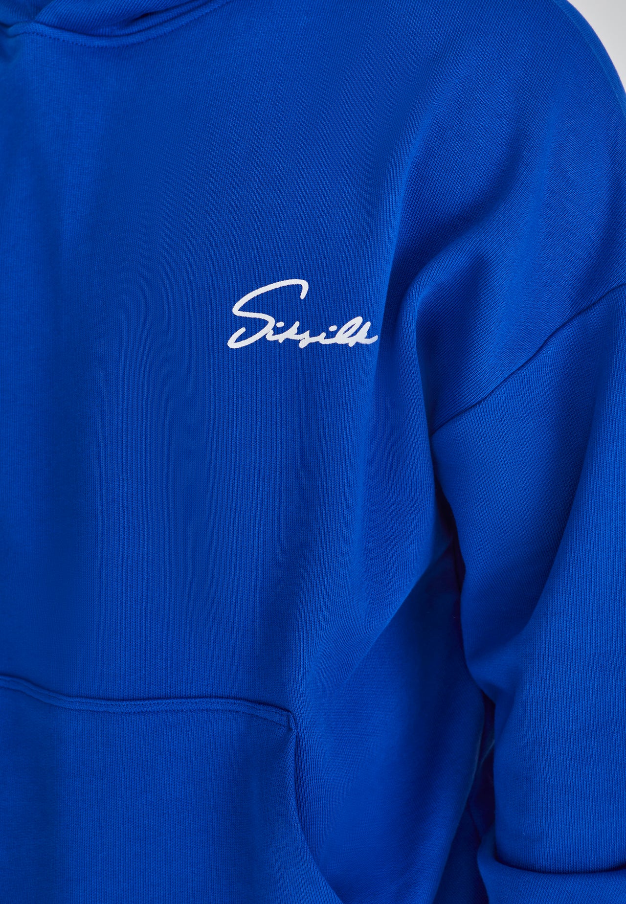 Blue Script Hoodie (2)