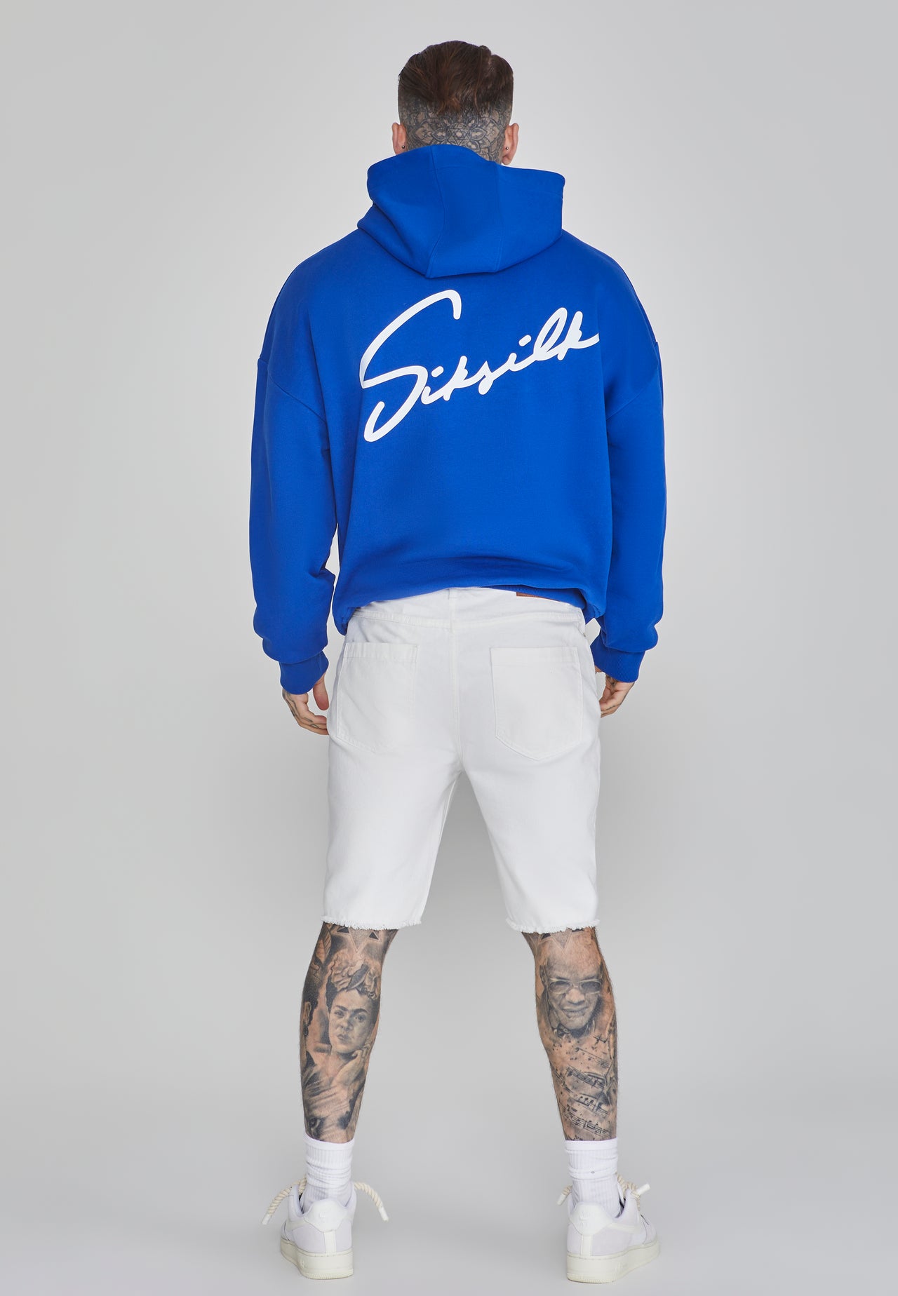 Blue Script Hoodie (4)