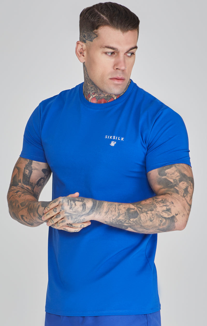 Blue Muscle Fit T-Shirt
