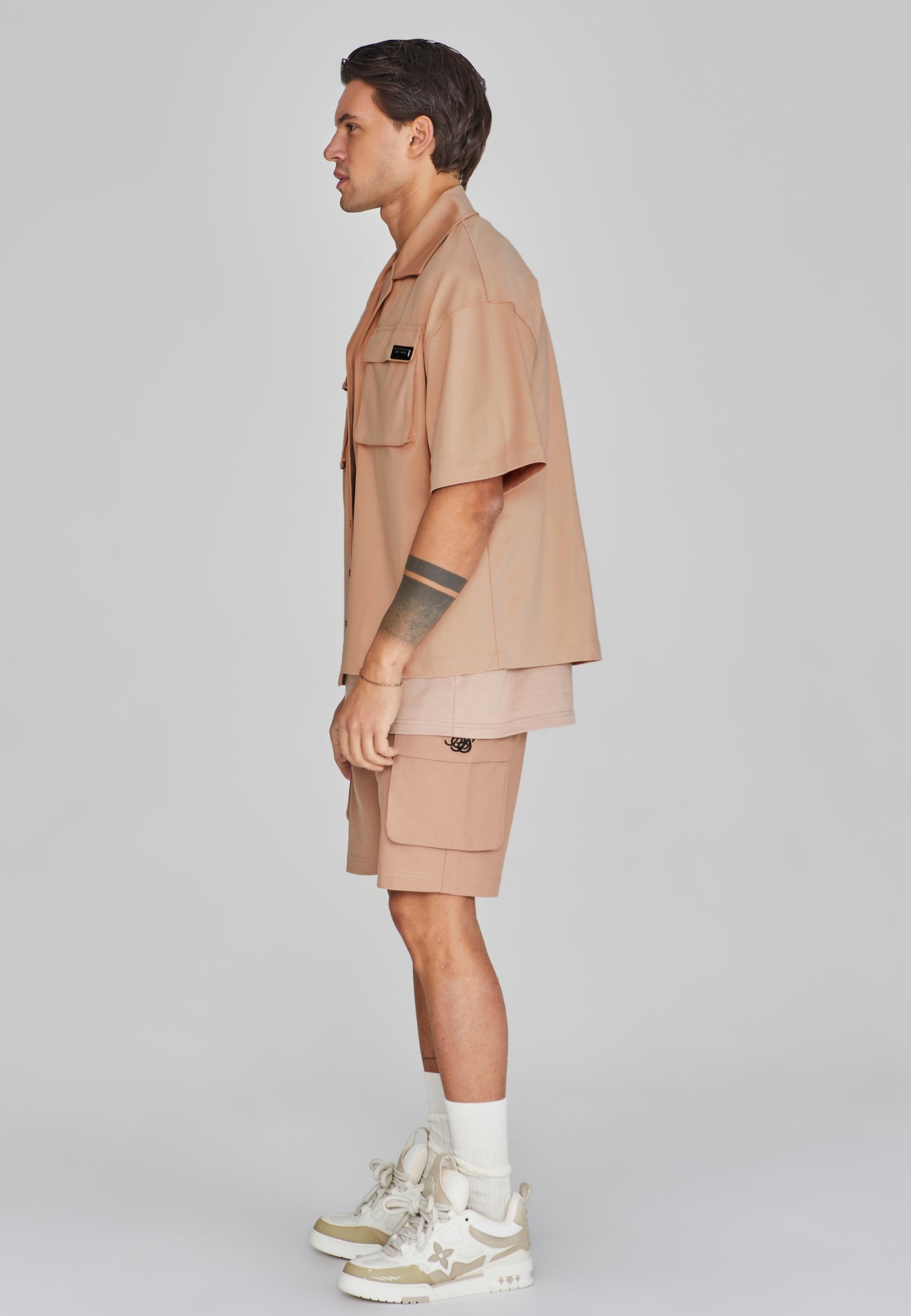 Brown Flight Utility Shirt (1)