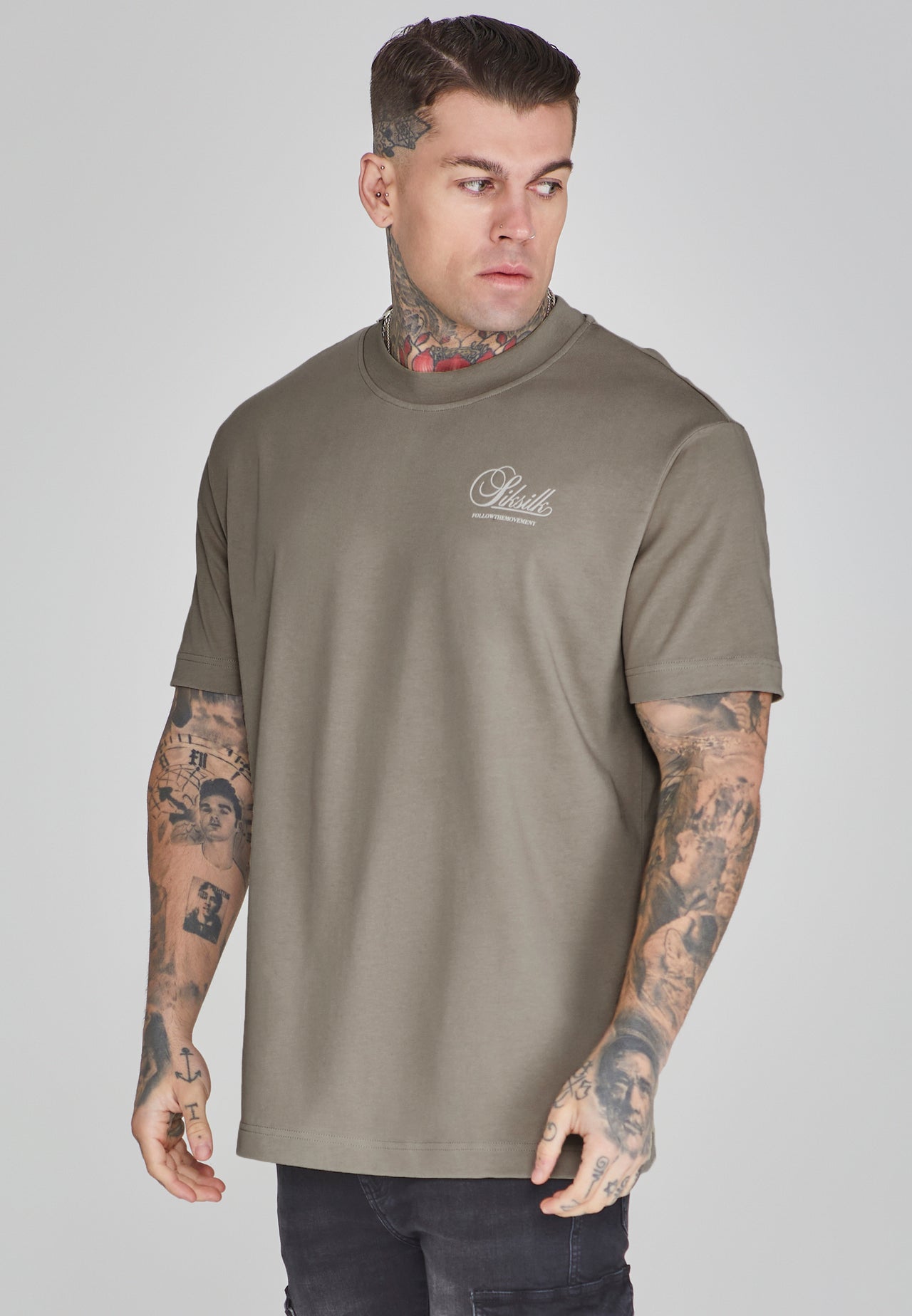 Khaki Graphic T-Shirt