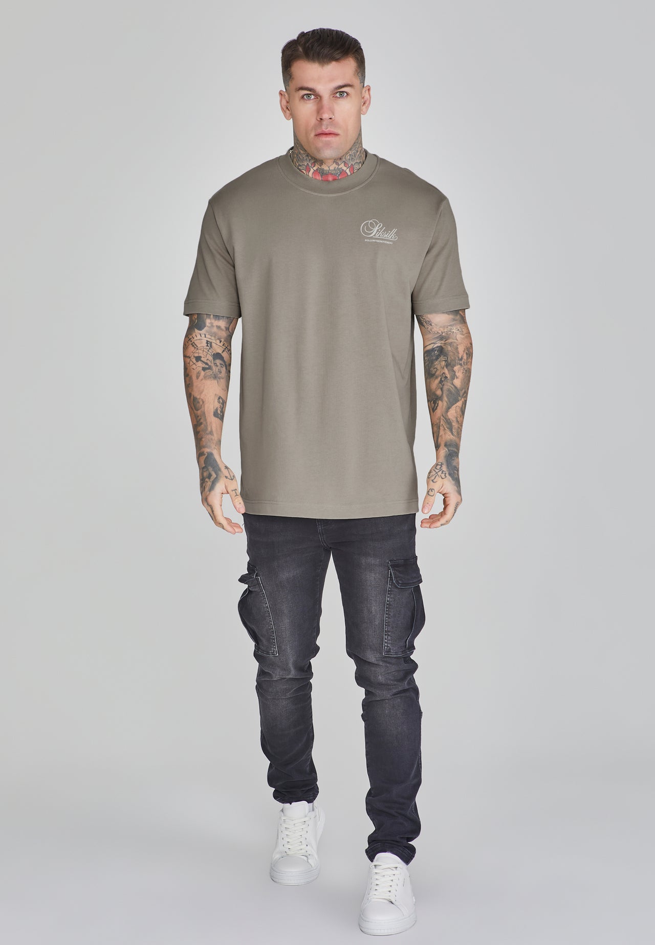 Khaki Graphic T-Shirt (1)