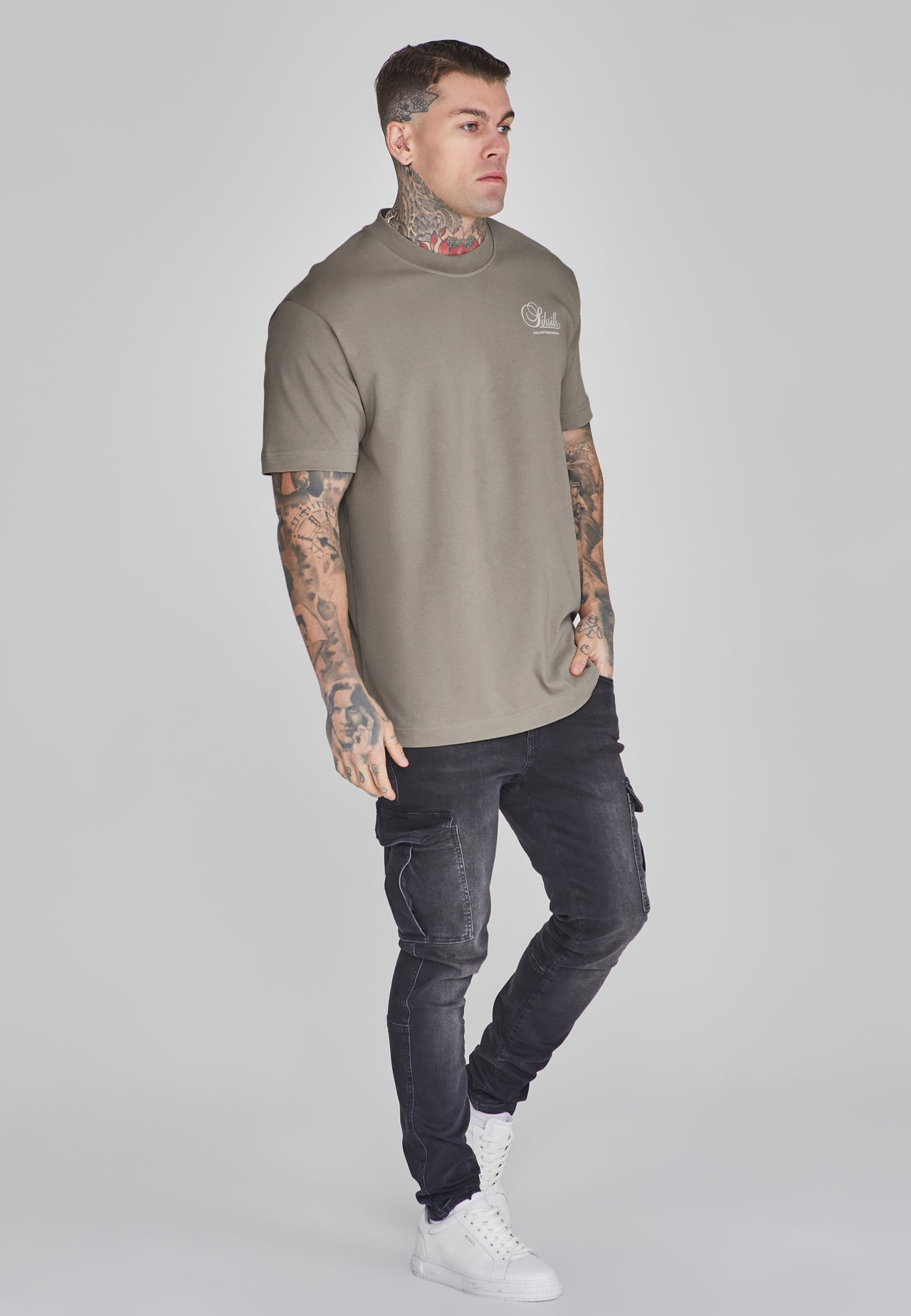 Khaki Graphic T-Shirt (3)