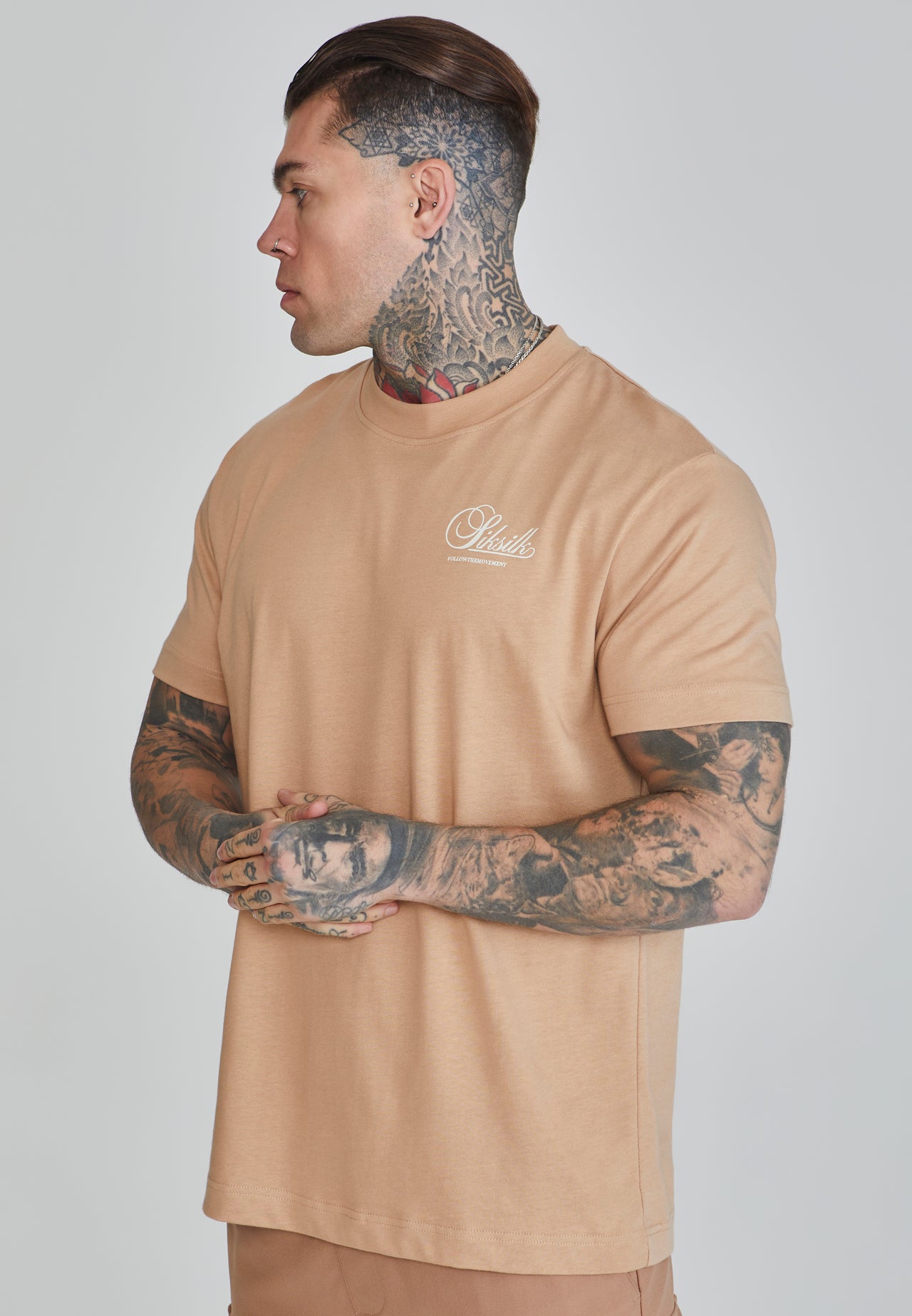 Brown Graphic T-Shirt