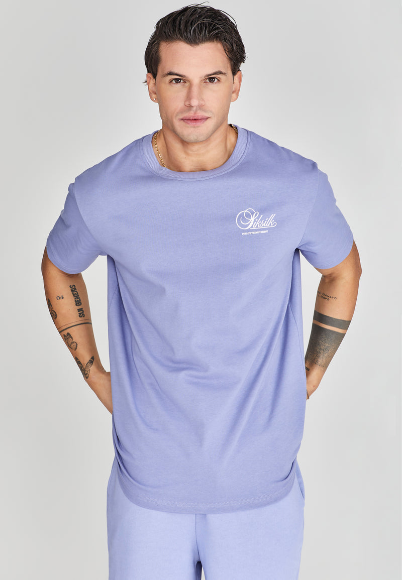 Purple Graphic T-Shirt