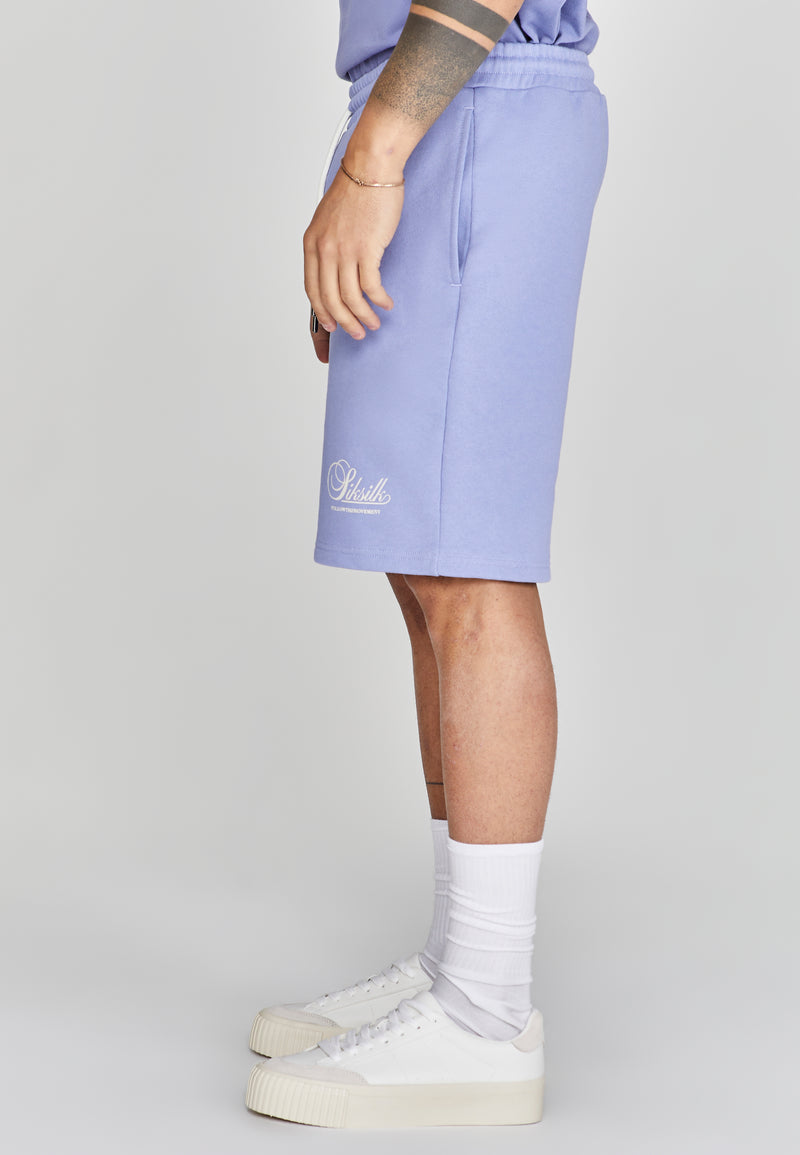 Purple Logo Shorts
