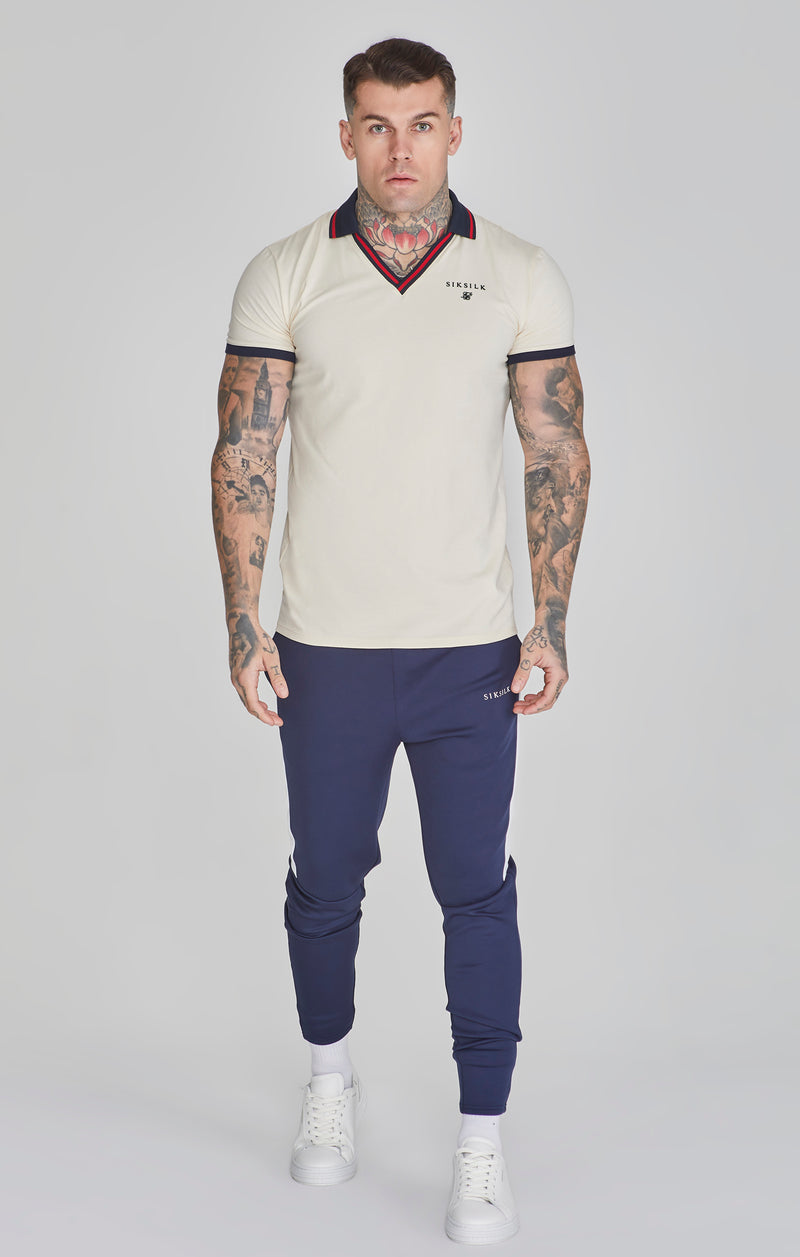 Ecru Polo T-Shirt (1)