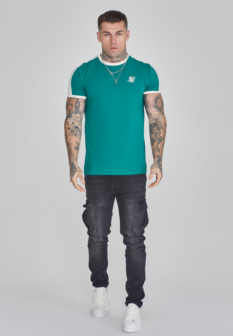Green Ringer T-Shirt (1)