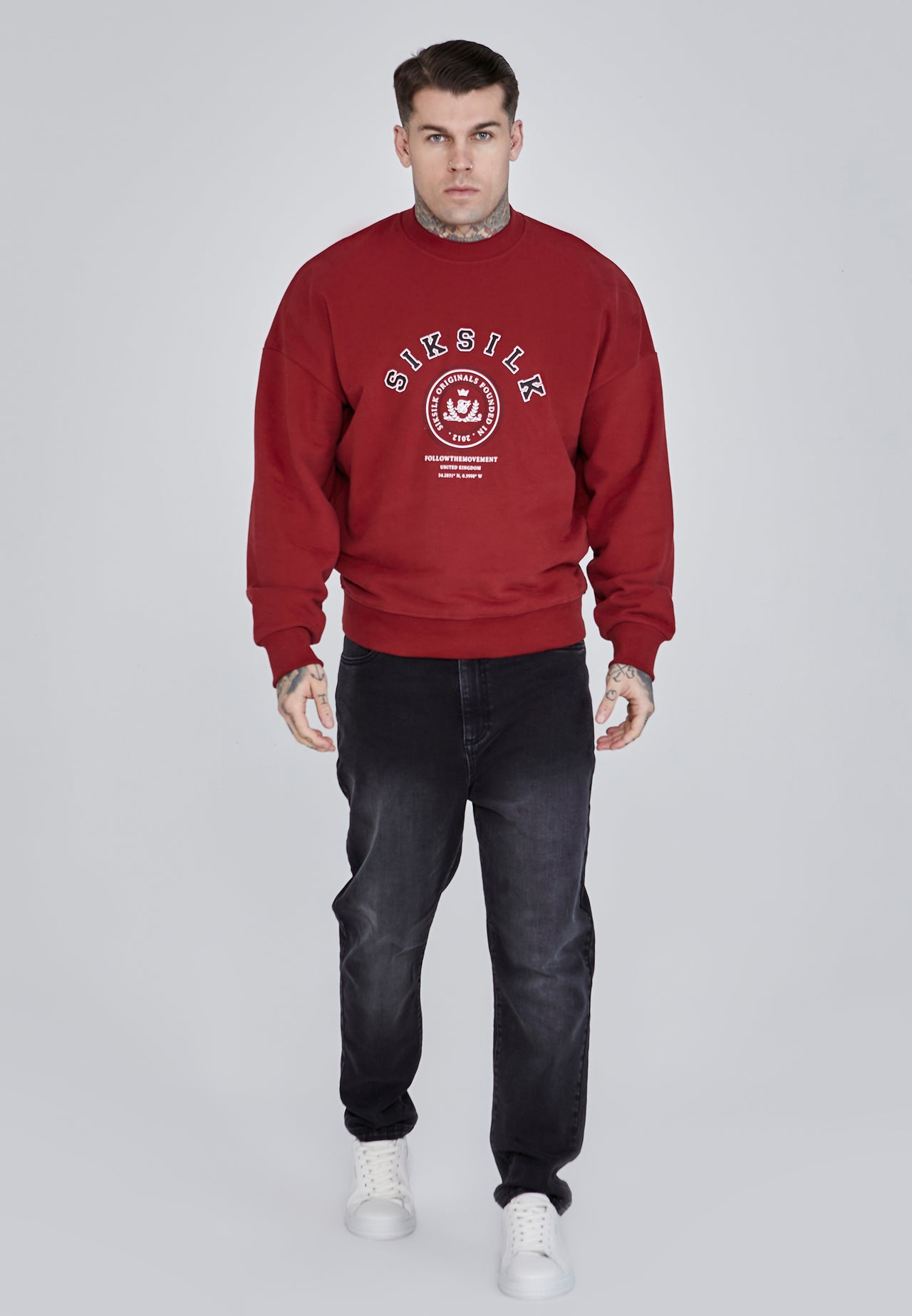 Burgundy Logo Sweater (1)