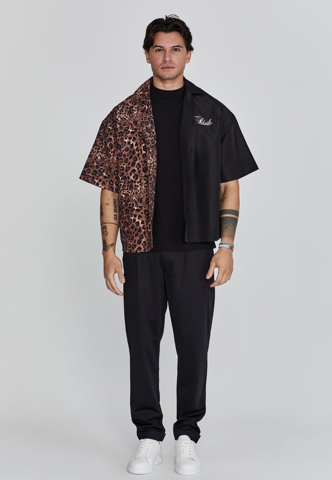 Black Animal Print Shirt (3)