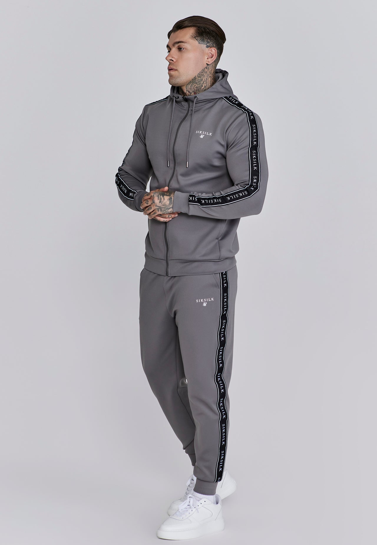 Grey Hoodie and Joggers Set