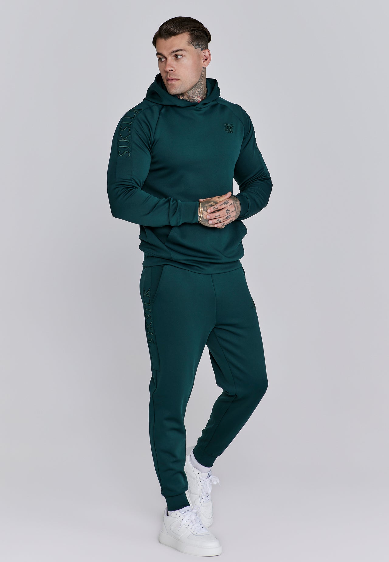 Green Hoodie and Joggers Set