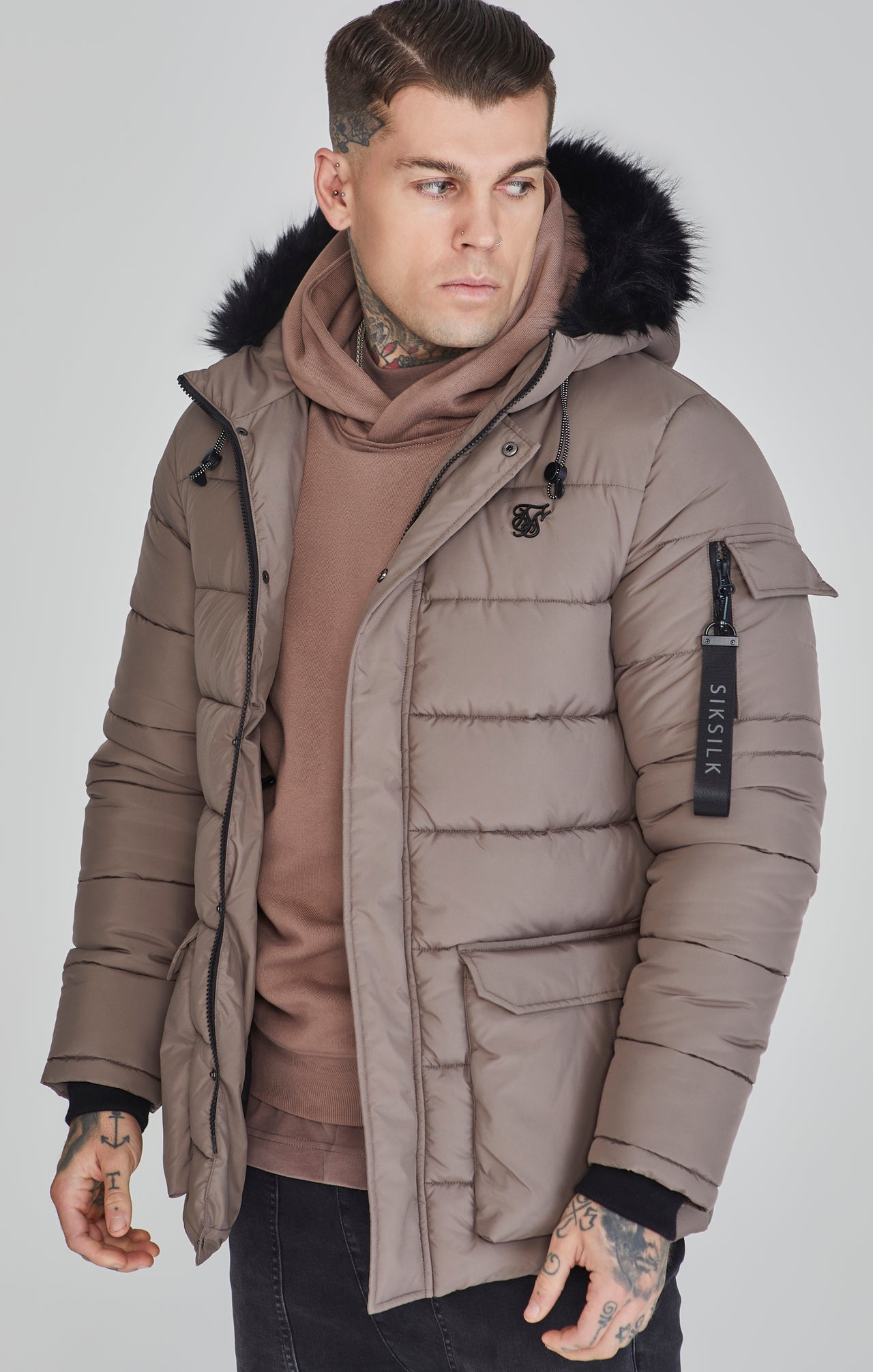 Beige Parka