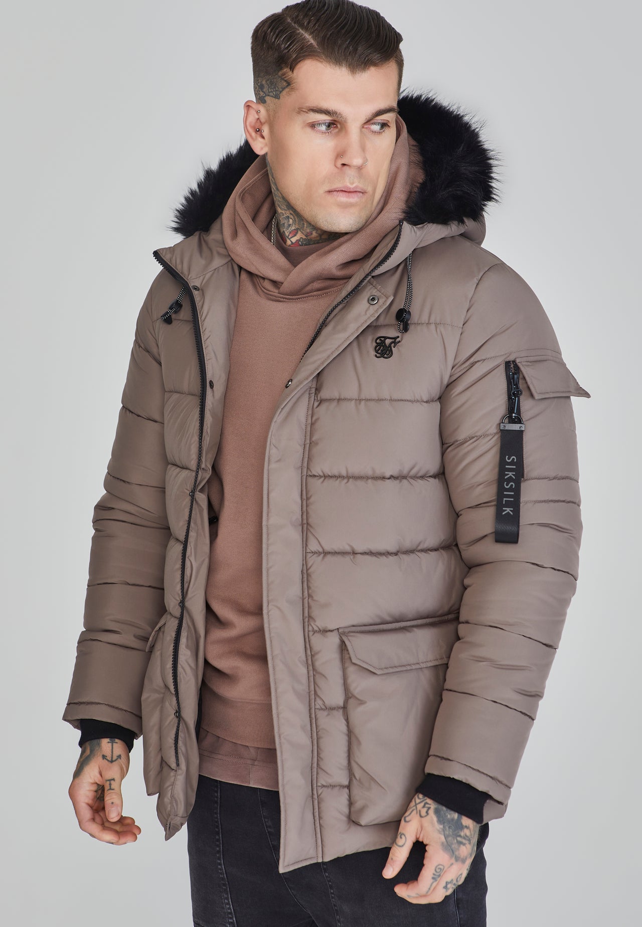 Beige Parka