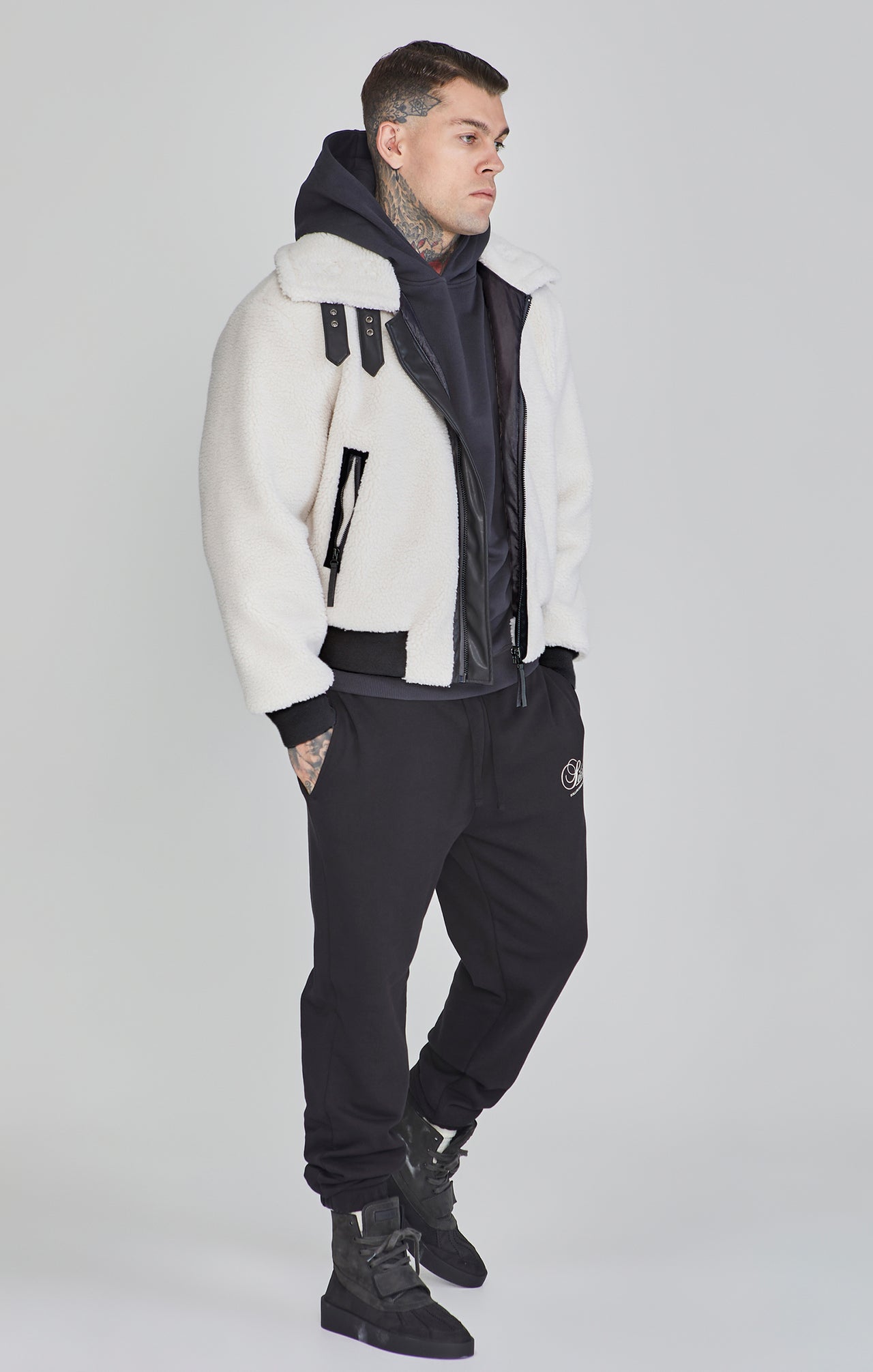 Ecru Bomber Jacket (3)